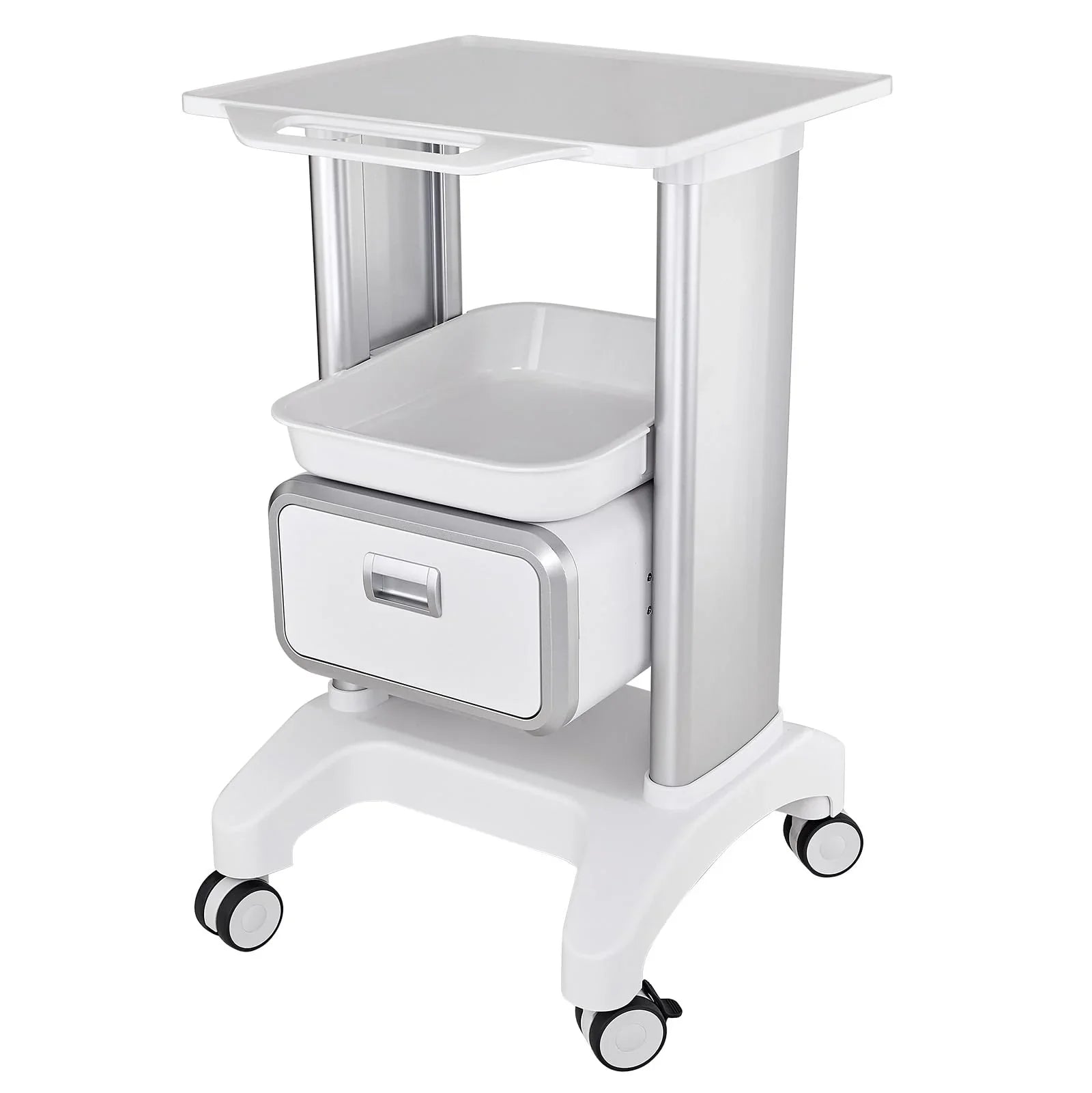 Carro Utilitario Profesional con Ruedas y Cajones para Hogar, Dormitorio, Sala, Laboratorio, Hospital, Clínica Dental y Consultorio
