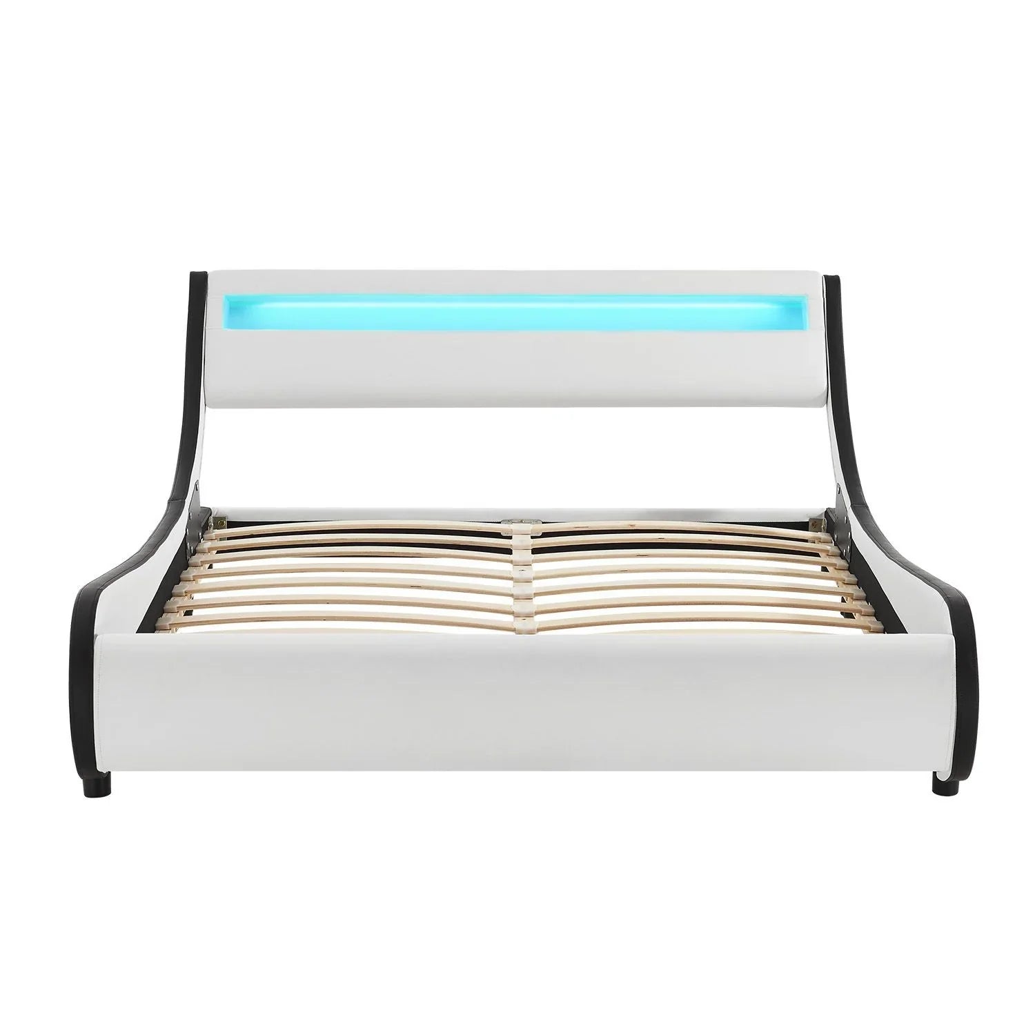 2025 Cama tapizada Valencia 140x200 cm en blanco