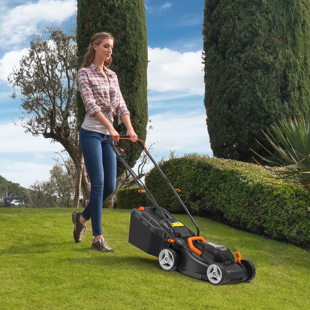 2025 Cortacésped inalámbrico WORX WG779E.1 40V (2 x 20V) – Ancho de corte 34 cm – Ideal para céspedes de hasta 460 m² – Tecnología IntelliCut – Fácil almacenamiento – Incluye 2 baterías de 4 Ah y cargador rápido doble