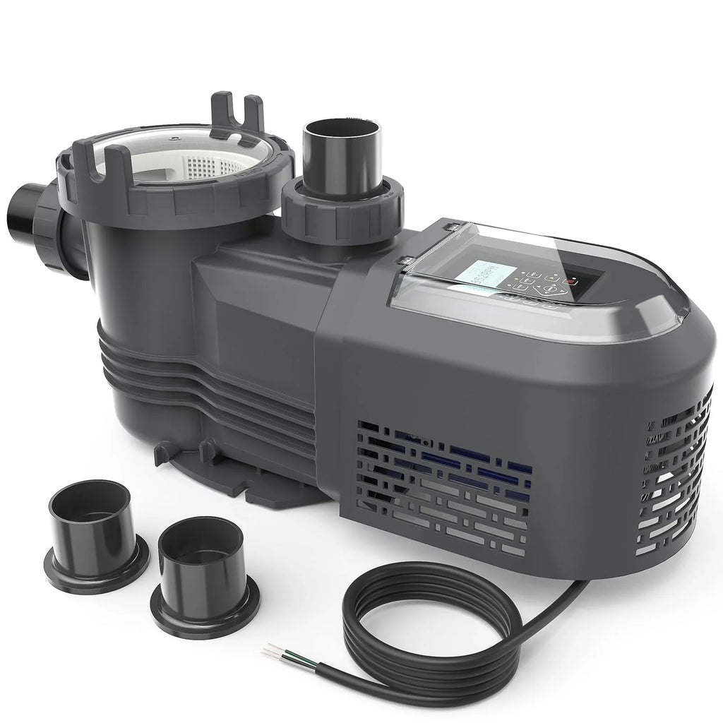 2025 Bombas de Piscina de Velocidad Variable, de 1,5 HP a 3 HP, de 8189 GPH a 11359 GPH, 220 V