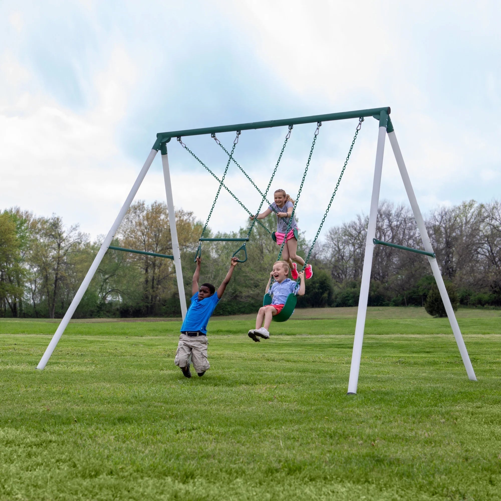 2025 Set de Columpios A-Frame de Alta Resistencia Backyard Discovery Big Brutus