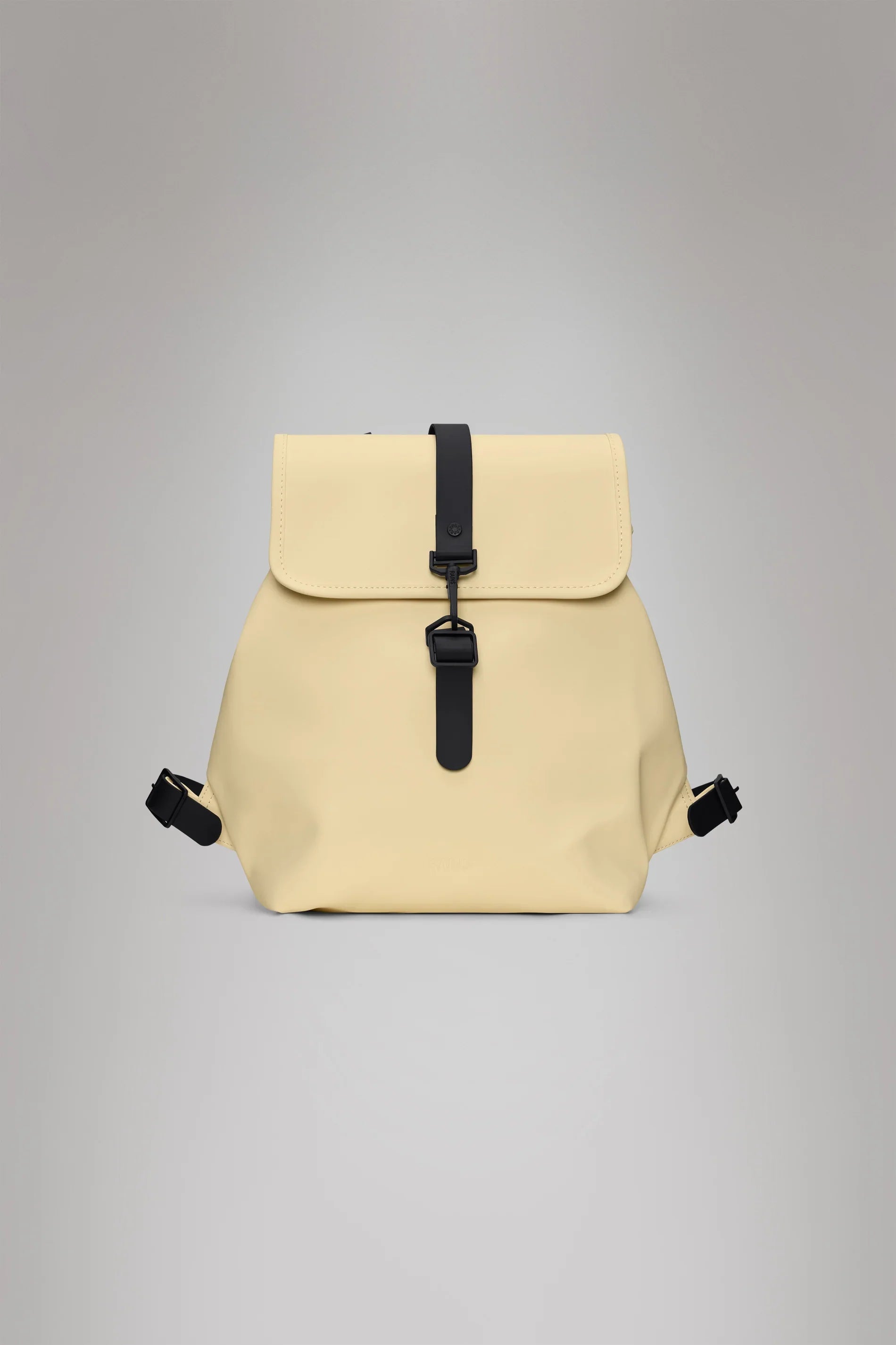 2025 Bucket Backpack – Mochila Retro Repelente al Agua con Cierre de Cordón – Tejido PU – Gran Compartimento Principal y Bolsillo Trasero – Diseño Minimalista