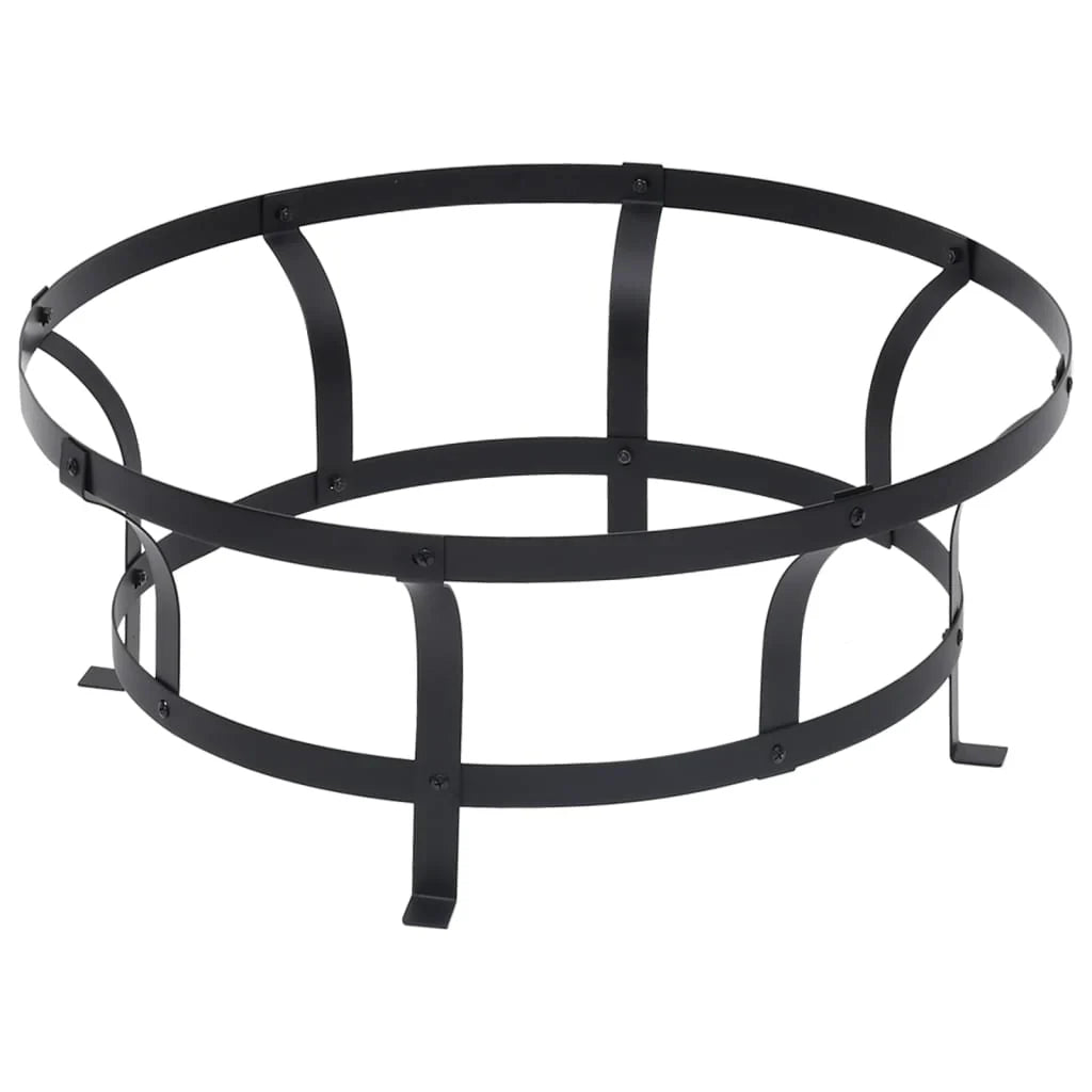 2025 Brasero con rejilla de acero inoxidable de 76 cm, fogón, atizador, pantalla contra chispas