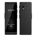 Vasco V4 Traductor de Voz - Comunicación Gratis en 108 Idiomas - Negro Ónix
