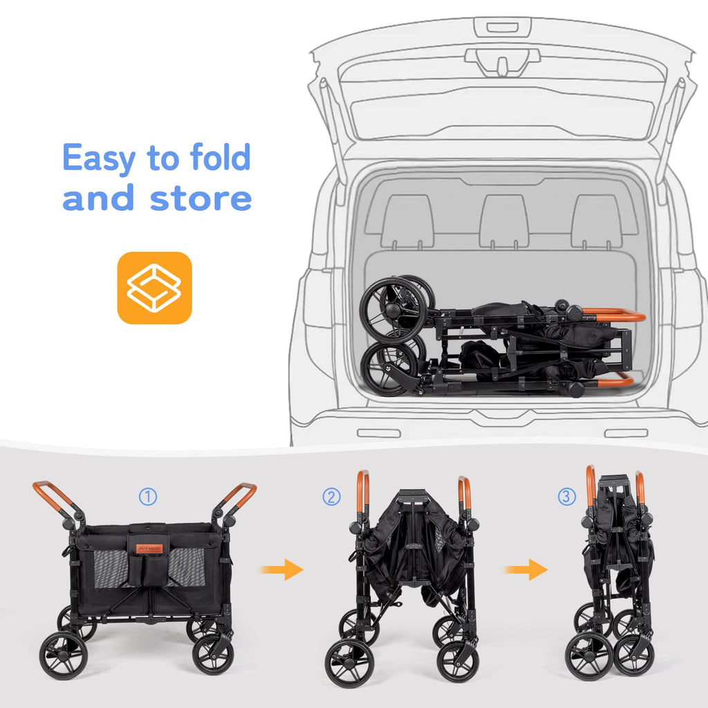 JOYMOR Cochecito Tipo Carrito Plegable con Protección UV WS1CB4SP