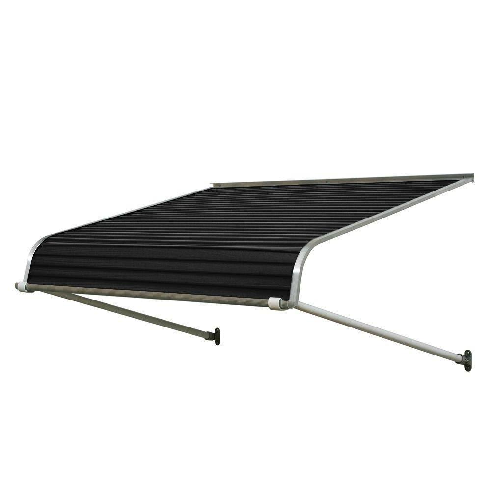 2025 Alfeizar de Puerta Serie 1100 de 4 Pies (12 pulgadas de altura x 42 pulgadas de profundidad) en Negro