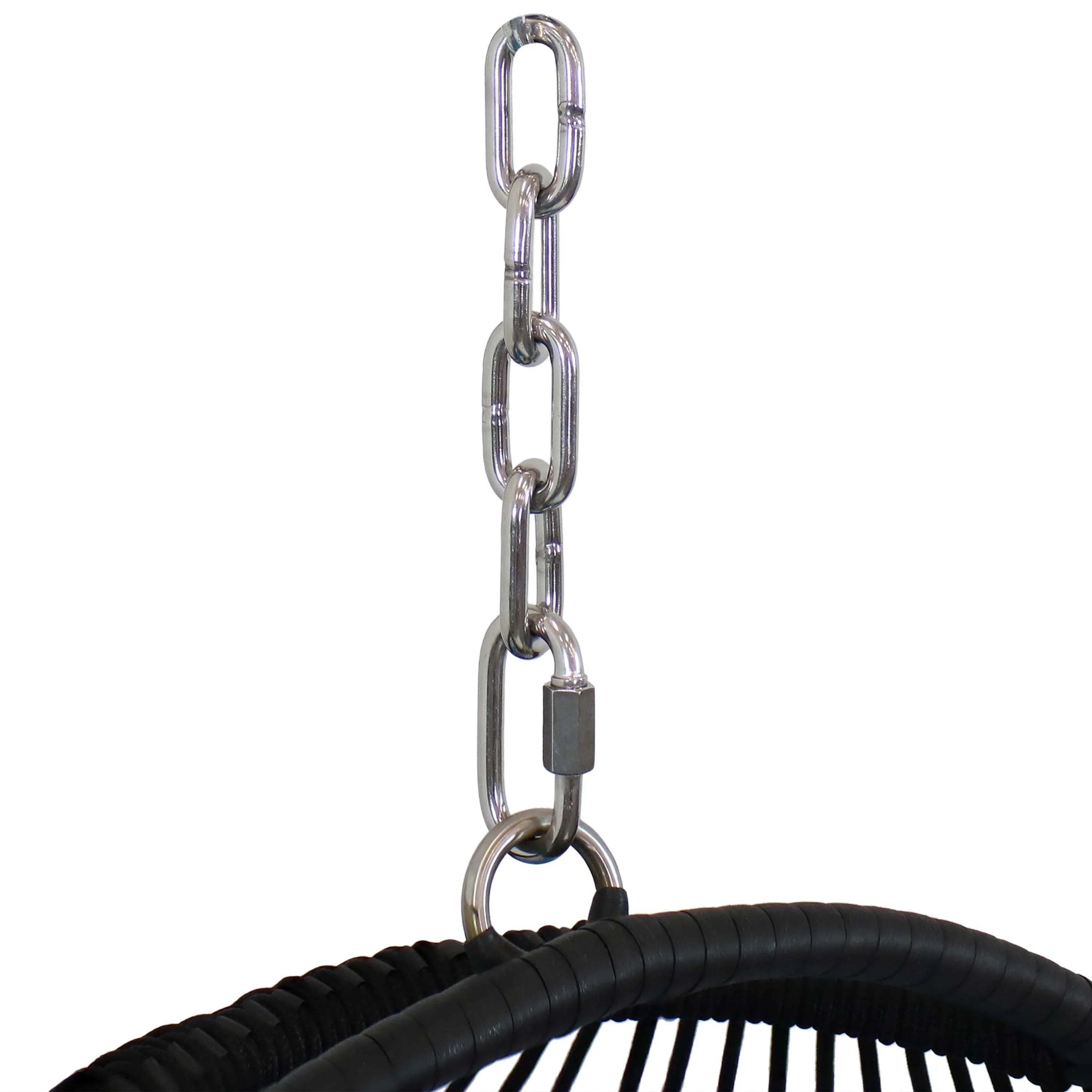 2025 Silla Colgante de Exterior Sunnydaze Julia en Forma de Huevo con Cojines