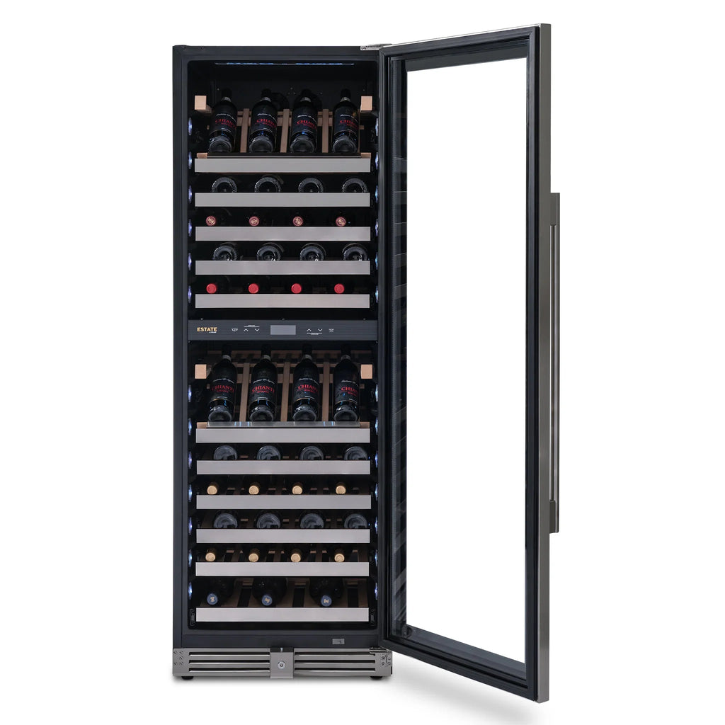 2025 Refrigerador de Vinos Independiente Newair ESTATE – Acero Inoxidable (160 botellas)