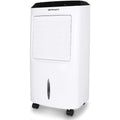 Orbegozo Air 52 – Aire Acondicionado Evaporativo 3 en 1, Depósito de 10 L, 65 W, 3 Velocidades, Temporizador Máximo de 8 Horas, Control Remoto, Acumuladores Fríos, Blanco