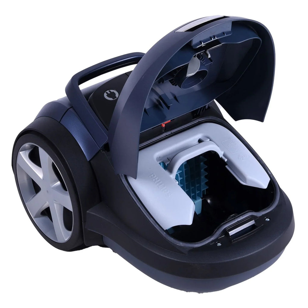 2025 Aspiradora Philips Serie 7000 FC8782/09 Performer Silent 650 Vatios Azul Pizarra / Negro