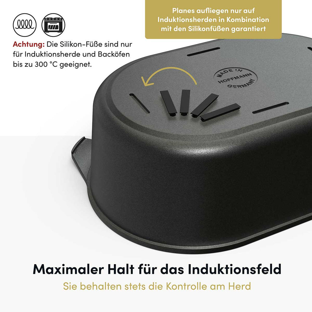 2025 Fuente para asar 2 en 1 33,5 x 23,5 cm con tapa