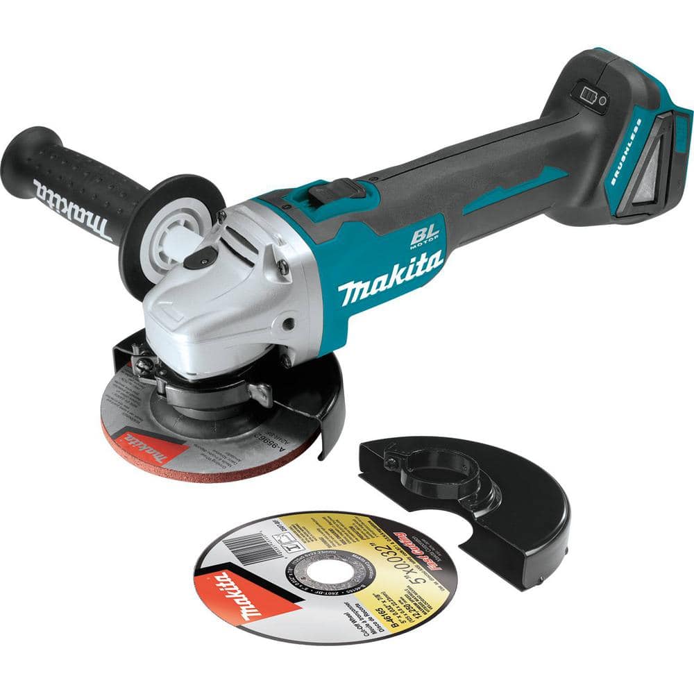 2025 Paquete de Batería de 18V LXT y Cargador Rápido Optimum (5.0Ah) con bono 18V LXT Sin Escobillas Cortadora/Amoladora Angular BL1850BDC2XAG04