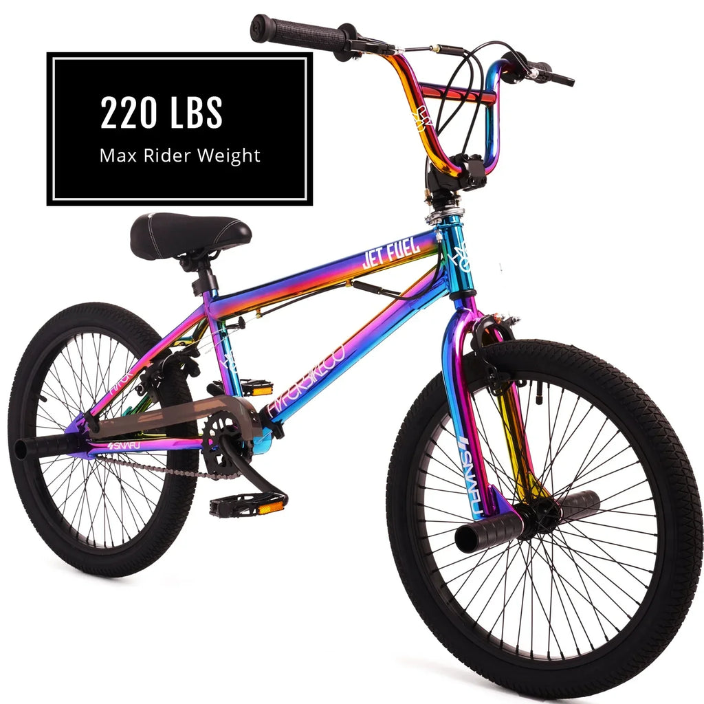 Bicicleta BMX Hyper Bicycles Jet Fuel de 20" para niños.
