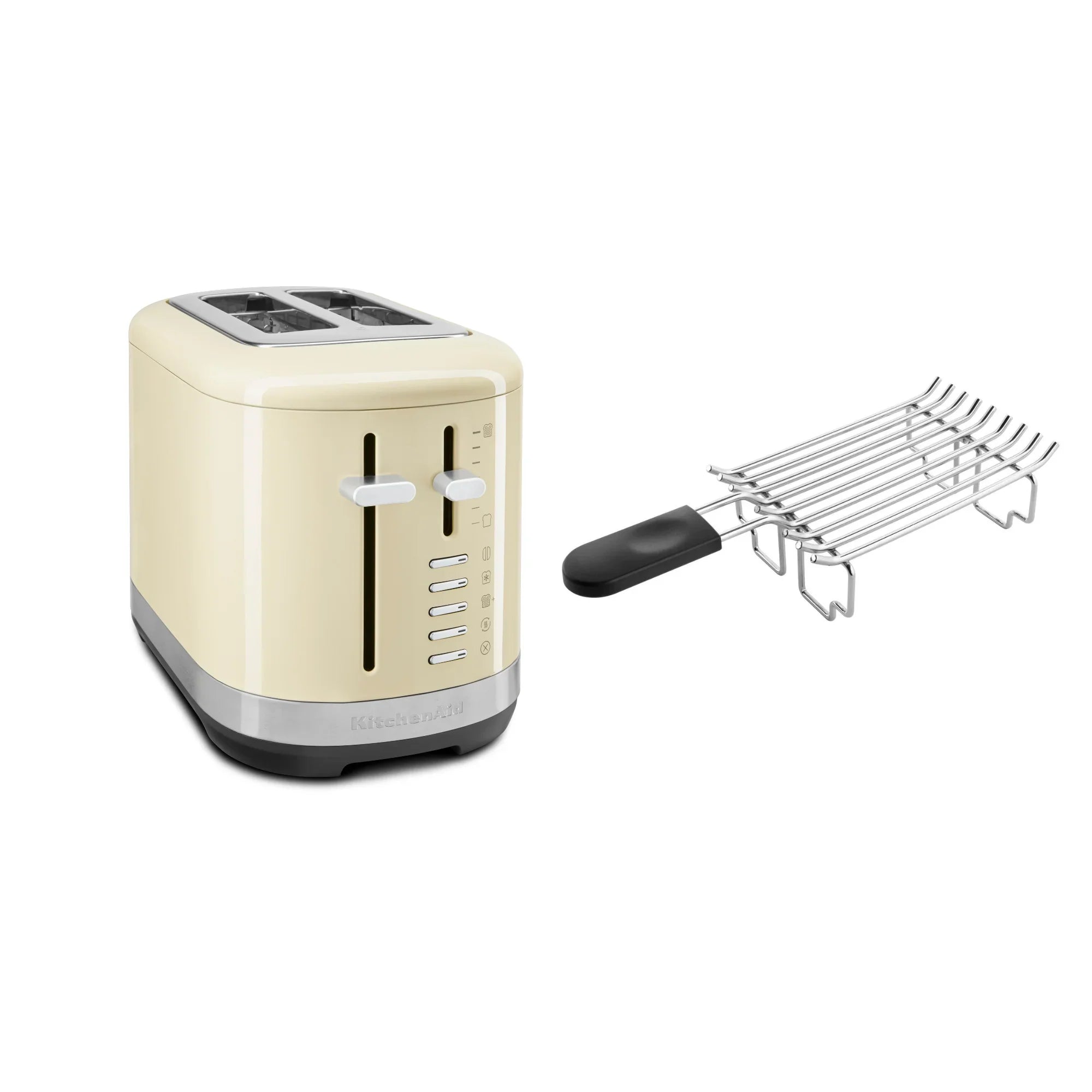 2025 Set KitchenAid de 2 piezas, tostadora + soporte para panecillos 5KMT2109