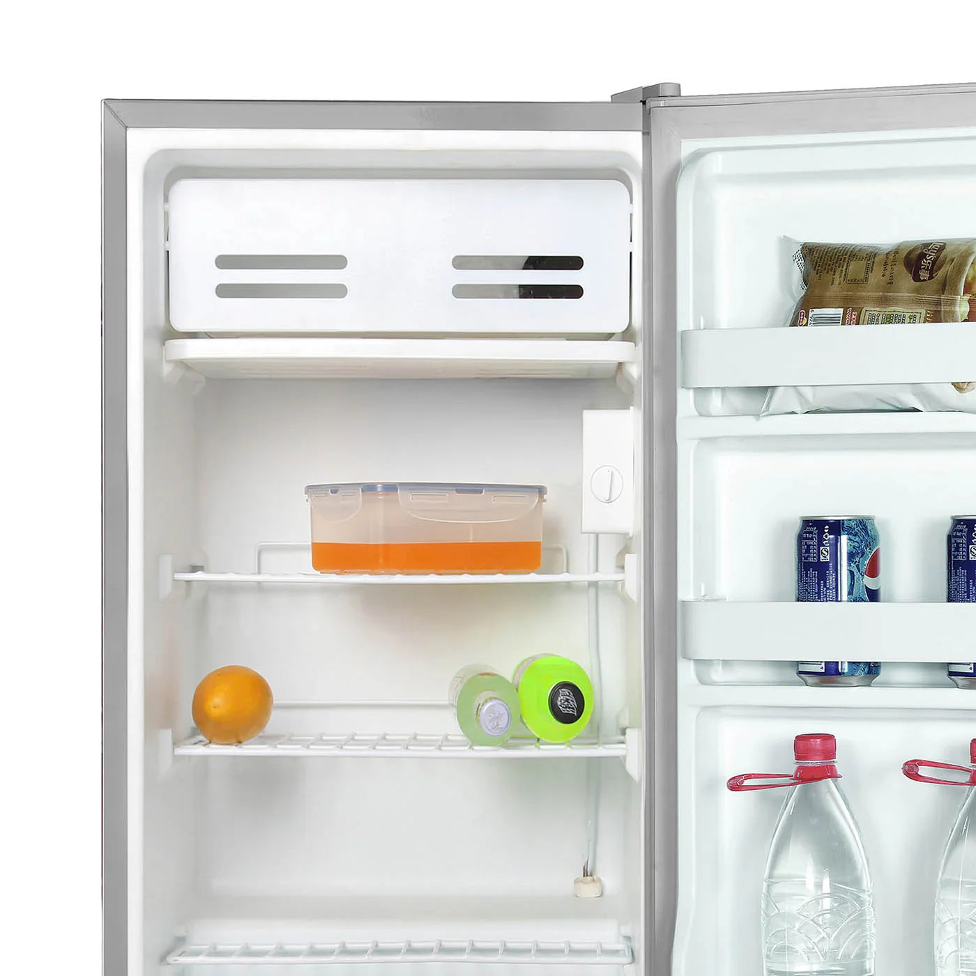 2025 Mini Bar Gris 47,2x86 cm de 93 Litros con Congelador
