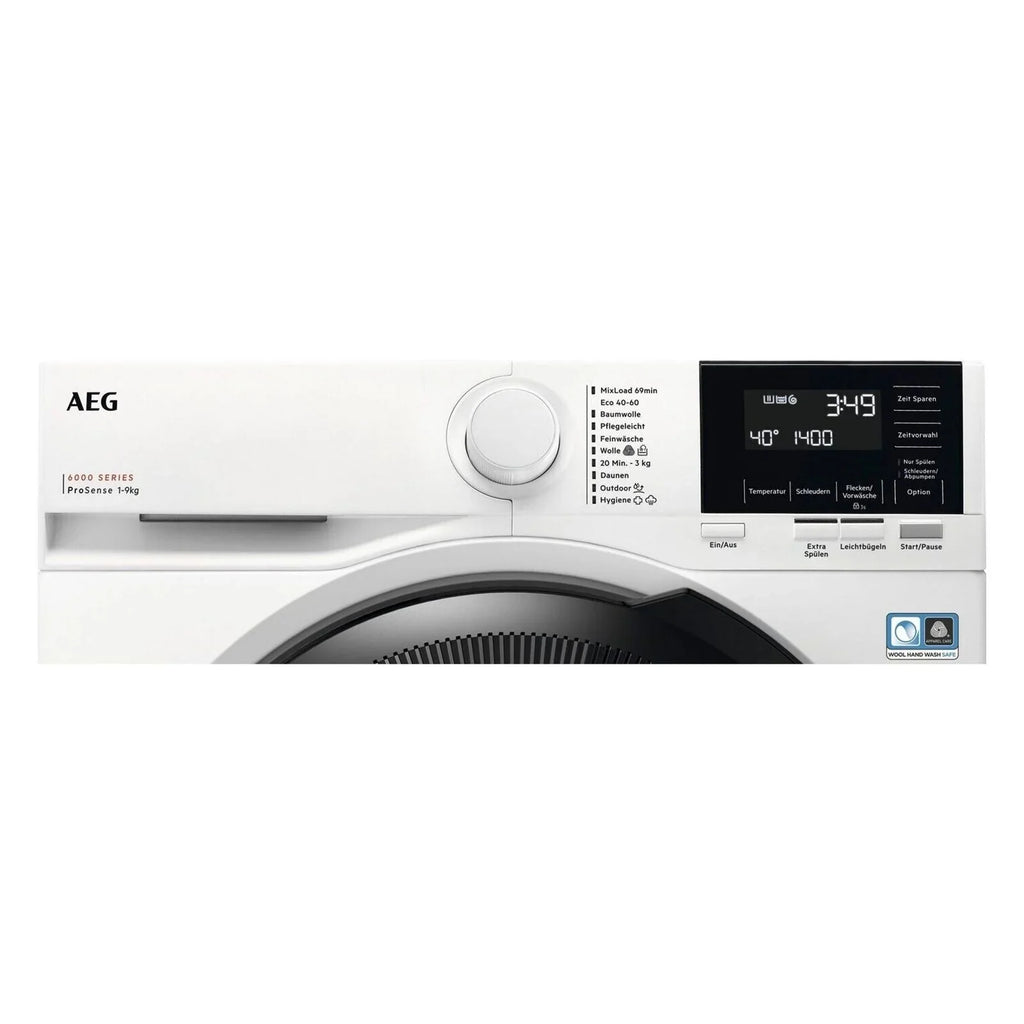 2025 Lavadora AEG LR6FA49FL Serie 6000 con tecnología ProSense