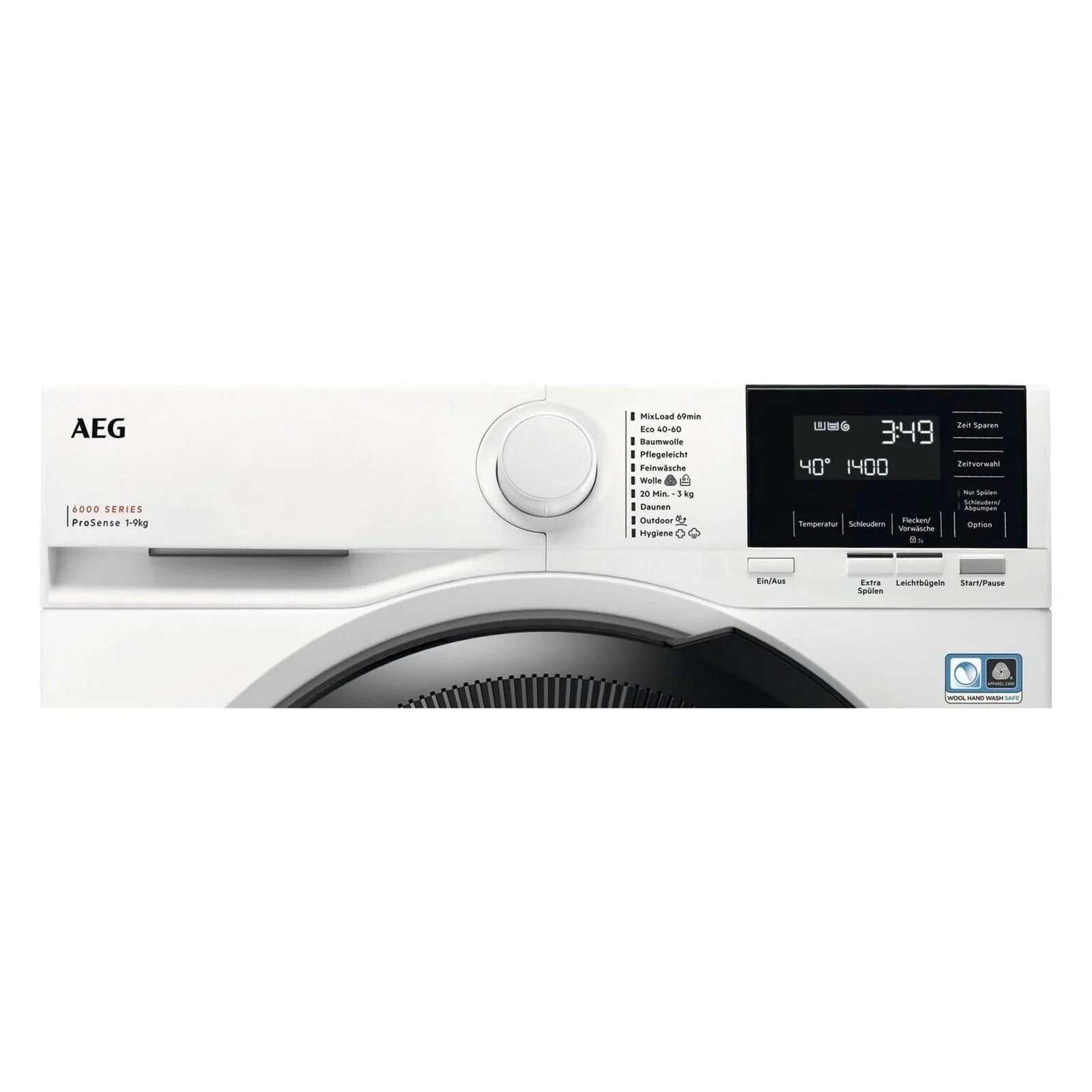 2025 Lavadora AEG LR6FA49FL Serie 6000 con tecnología ProSense