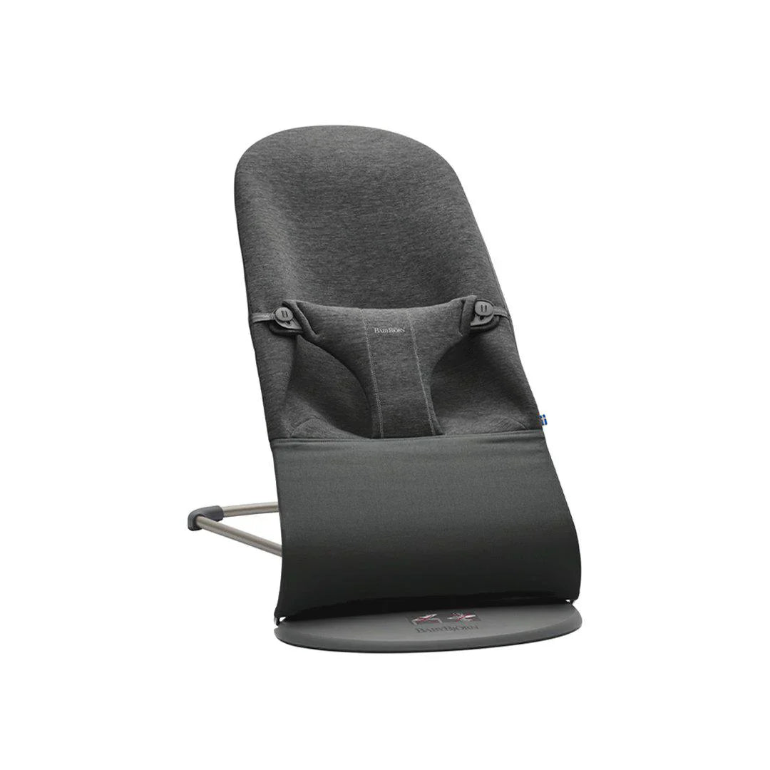 BabyBjorn Bouncer Bliss - Jersey 3D - Gris Carbón