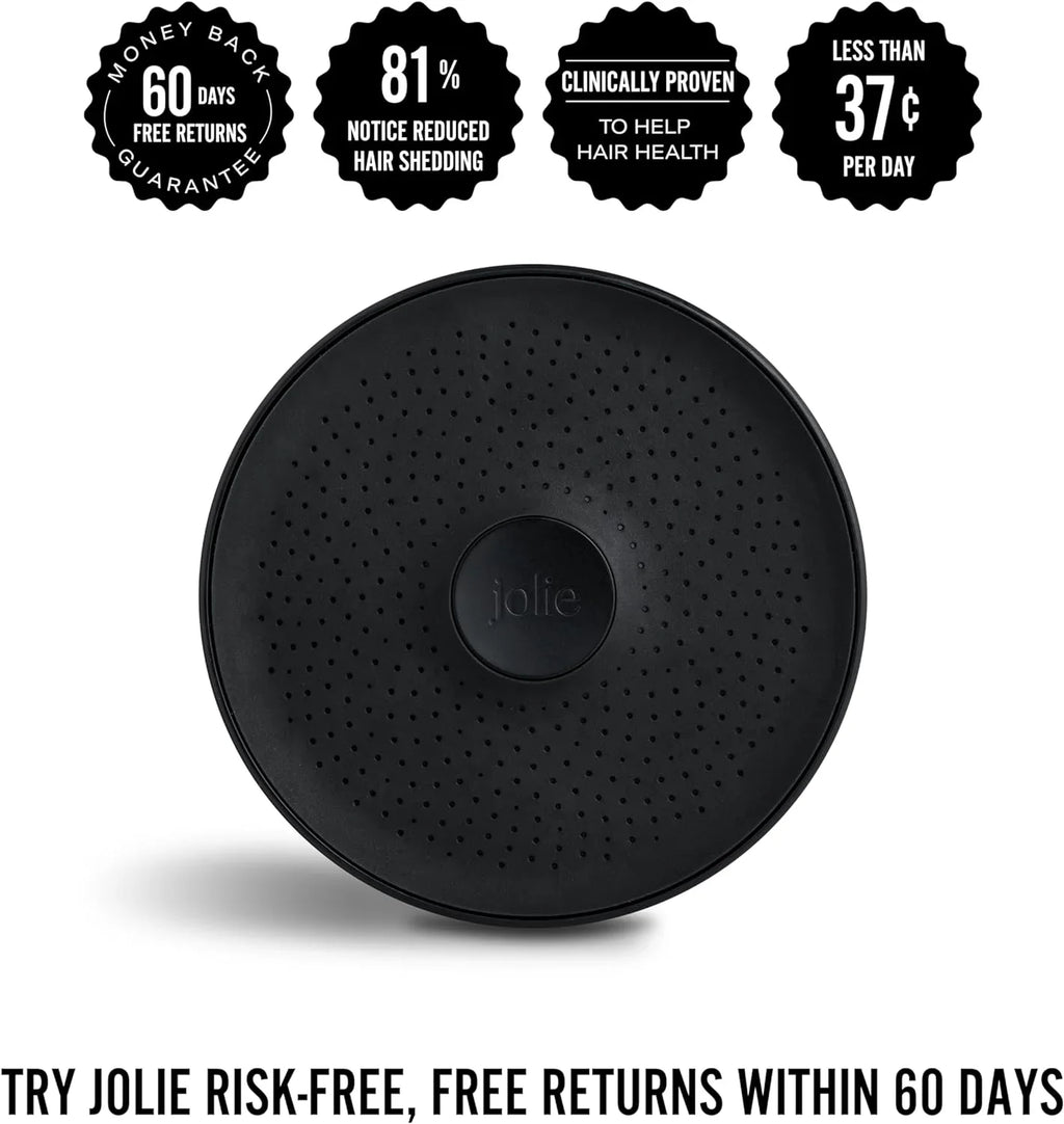 Jolie Skin Co Cabezal de Ducha Filtrado - Negro Azabache
