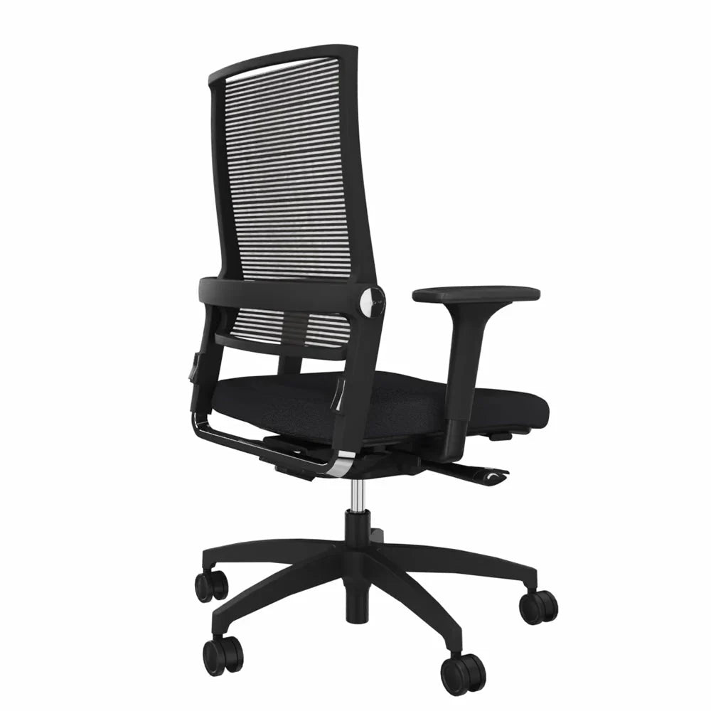 2025 Silla de Oficina Ergonómica Dauphin LORDO FLEX LO 3017_SLP | Respaldo de Malla | Negra
