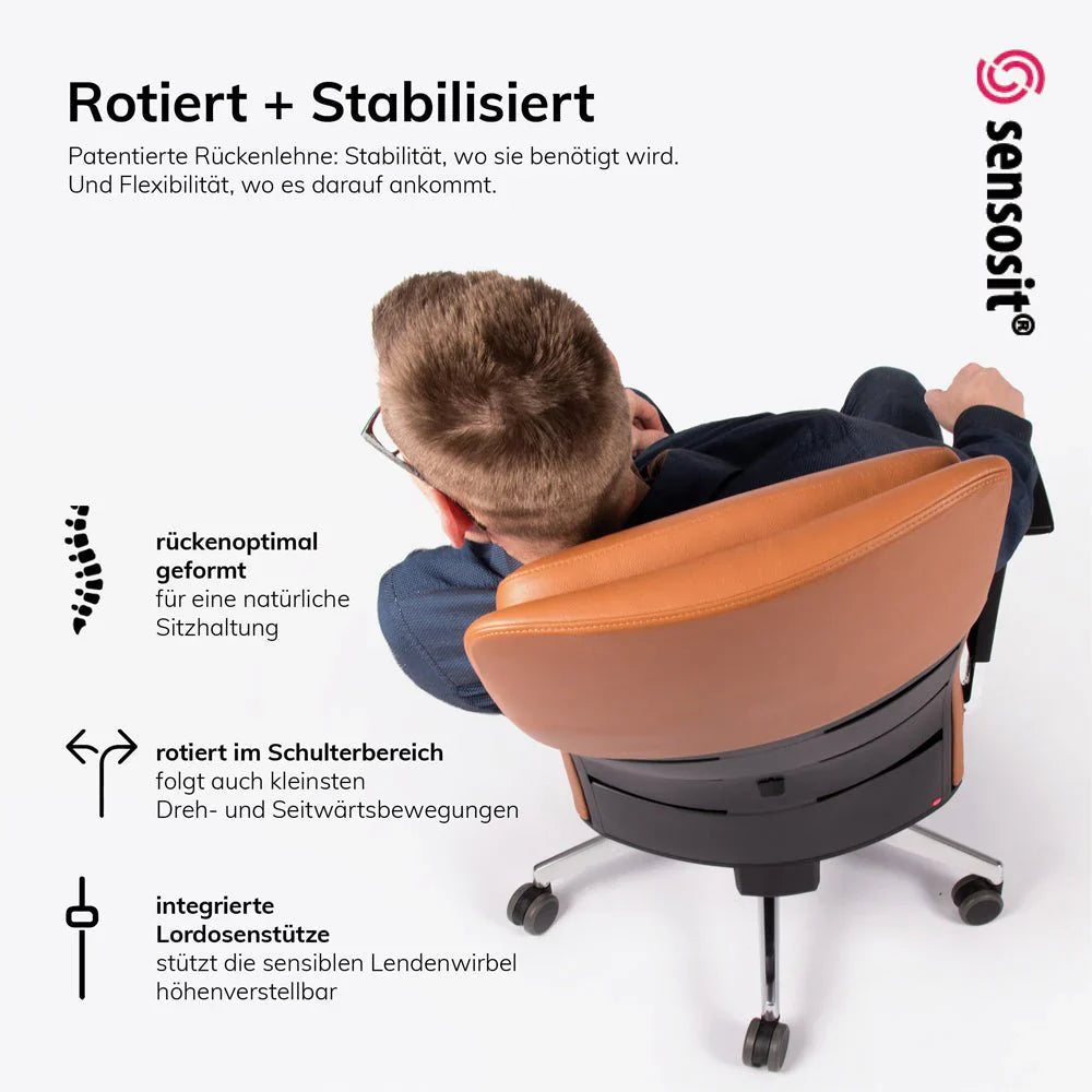 2025 lento Agilis Matrix MT14 – Sillón Ejecutivo de Alta Gama – Cuero Auténtico – Fabricado en Alemania