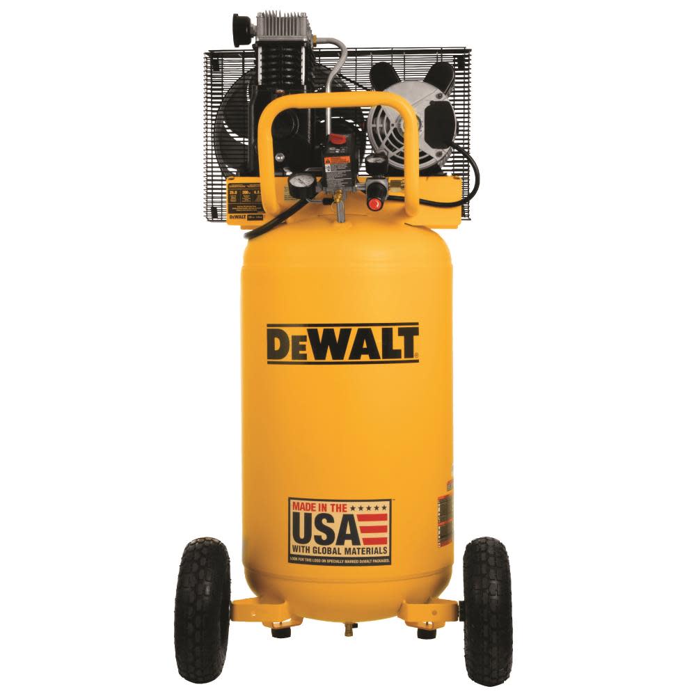 25 Gallon 200 PSI Portable Vertical Electric Air Compressor DXCM251 from