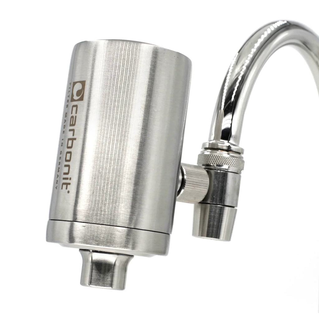 2025 Carbonit GO travel inox – Filtro de agua portátil de acero inoxidable para viajes