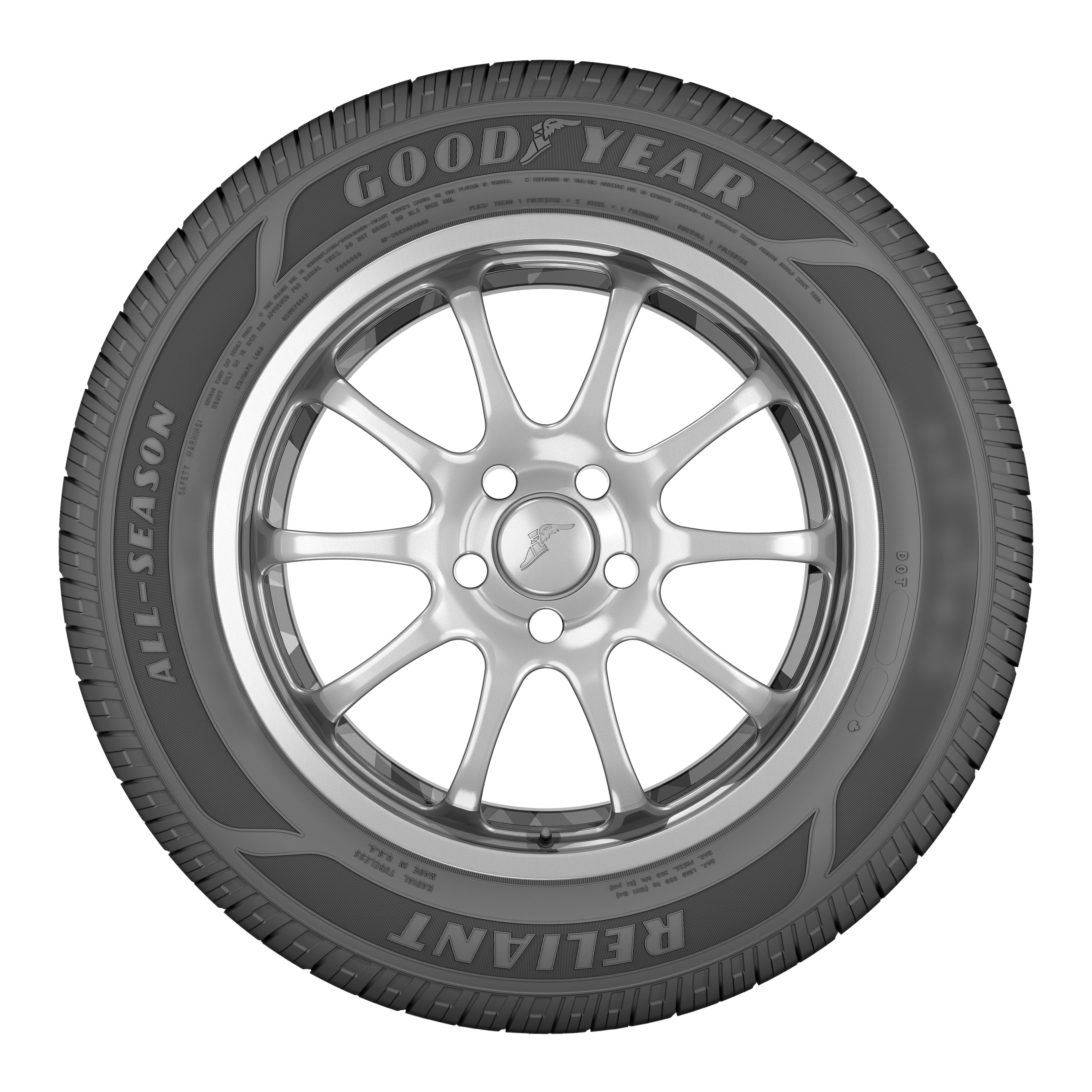 2025 Neumático Goodyear Reliant All-Season 205/60R16 92V – Para Todo el Año