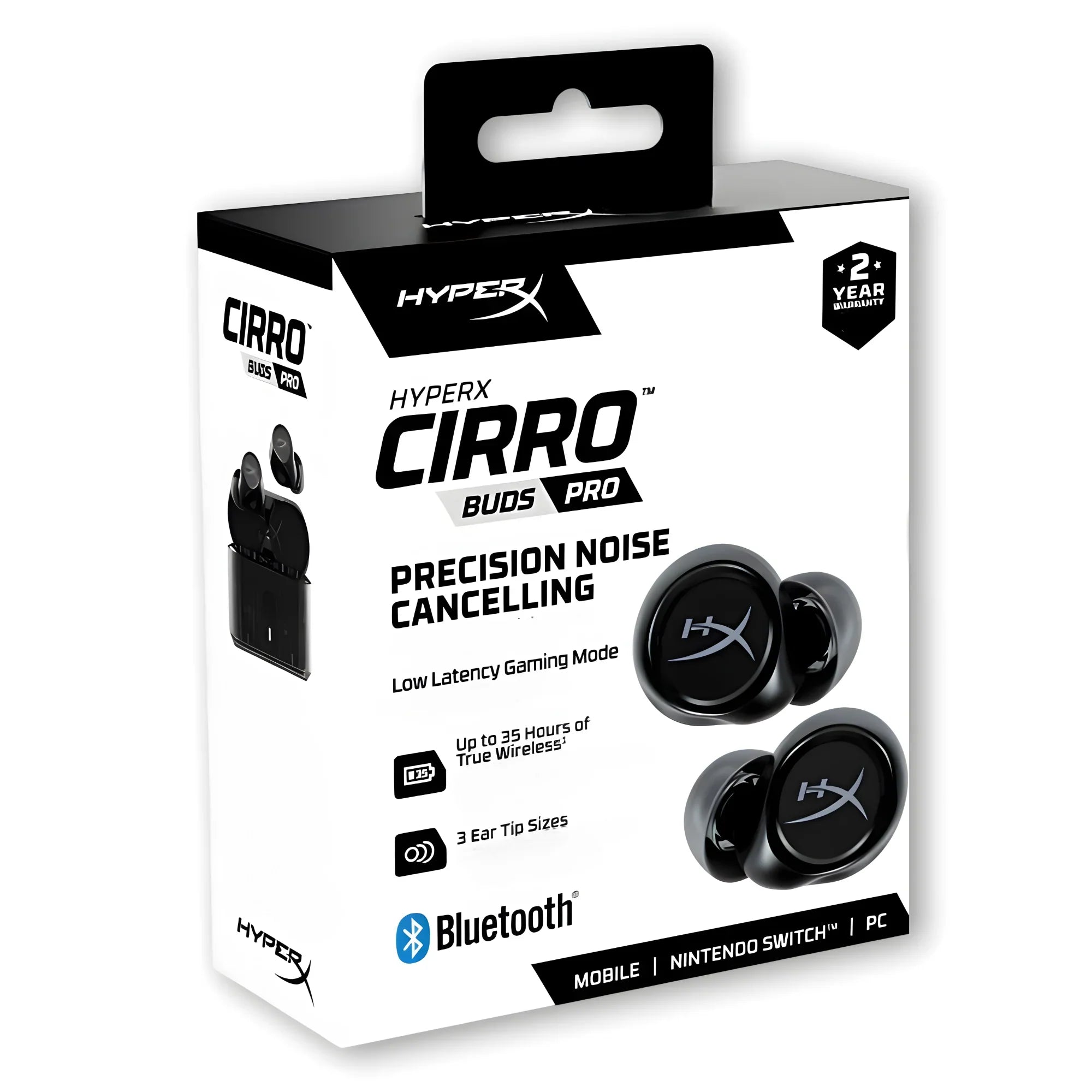 2025 Audífonos HyperX In Ear Cirro Buds Pro TWS Edición Black