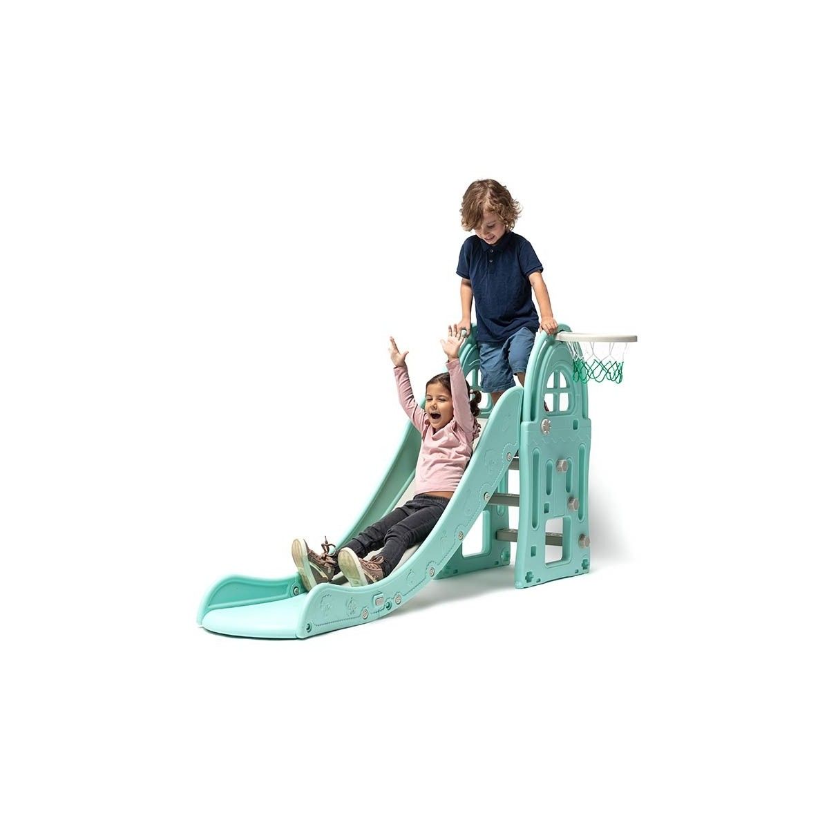 Tobogán Xl Azul - Juegos Y Juguetes Infantiles Para Niños Al Aire Libre