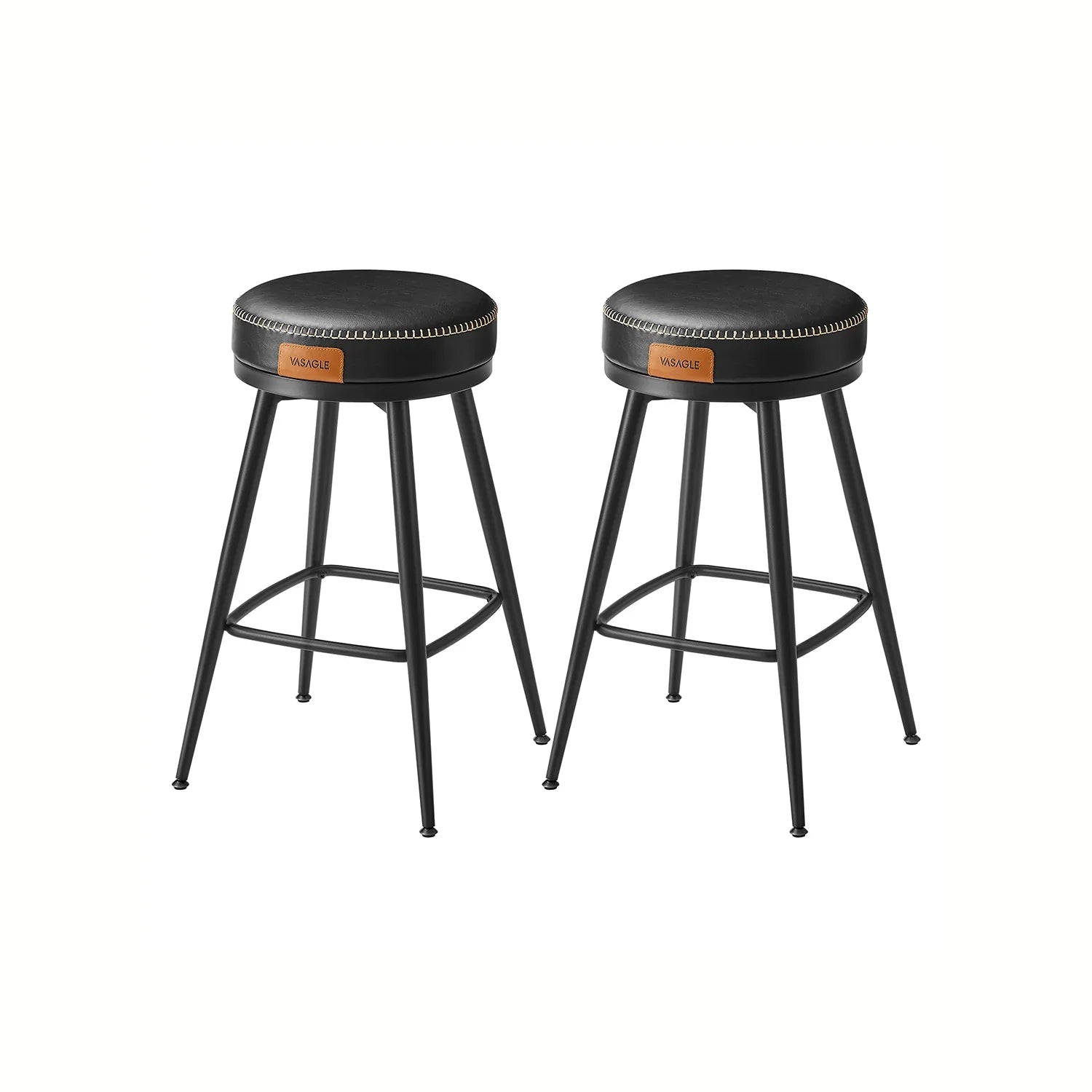 EKHO Colección - Juego de 2 Taburetes de Bar