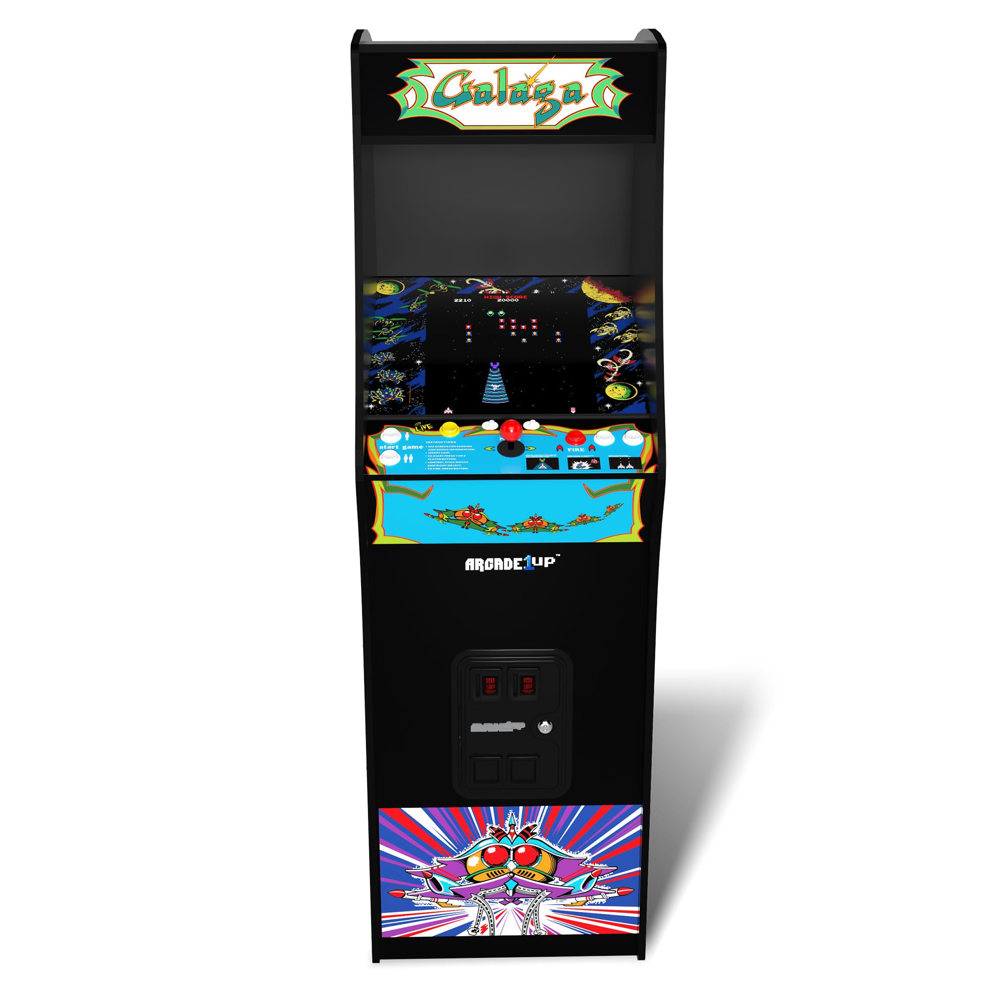 Máquina Arcade1Up Gabinete de Pie de 5 Pies de Altura