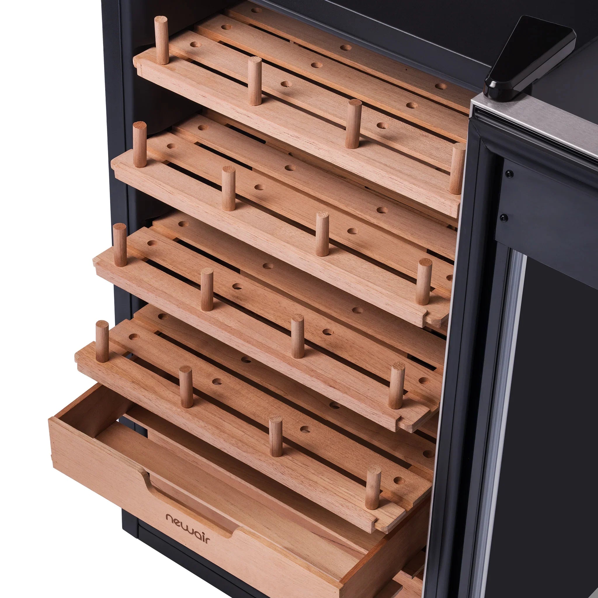 2025 Humidificador eléctrico para puros Newair® x Boveda – Capacidad para 500 puros