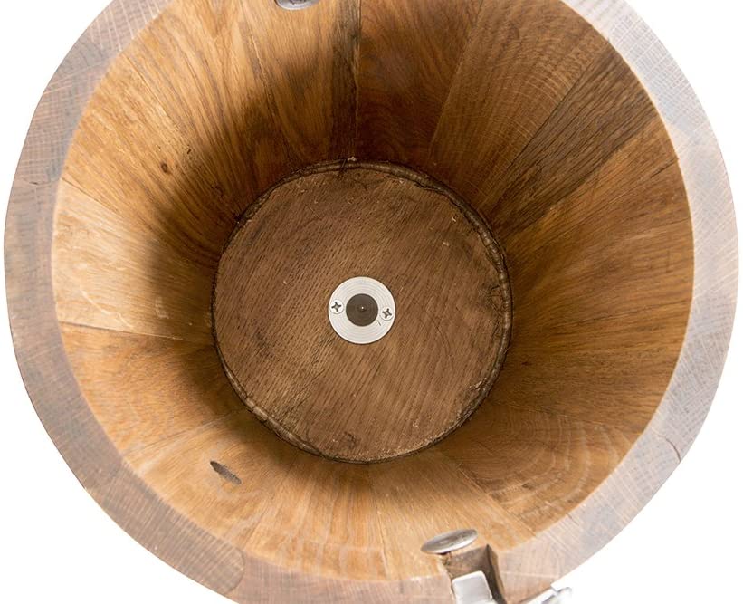 2025 6 qt Maker de Helado Country – Bañera de Madera Clásica – Manivela