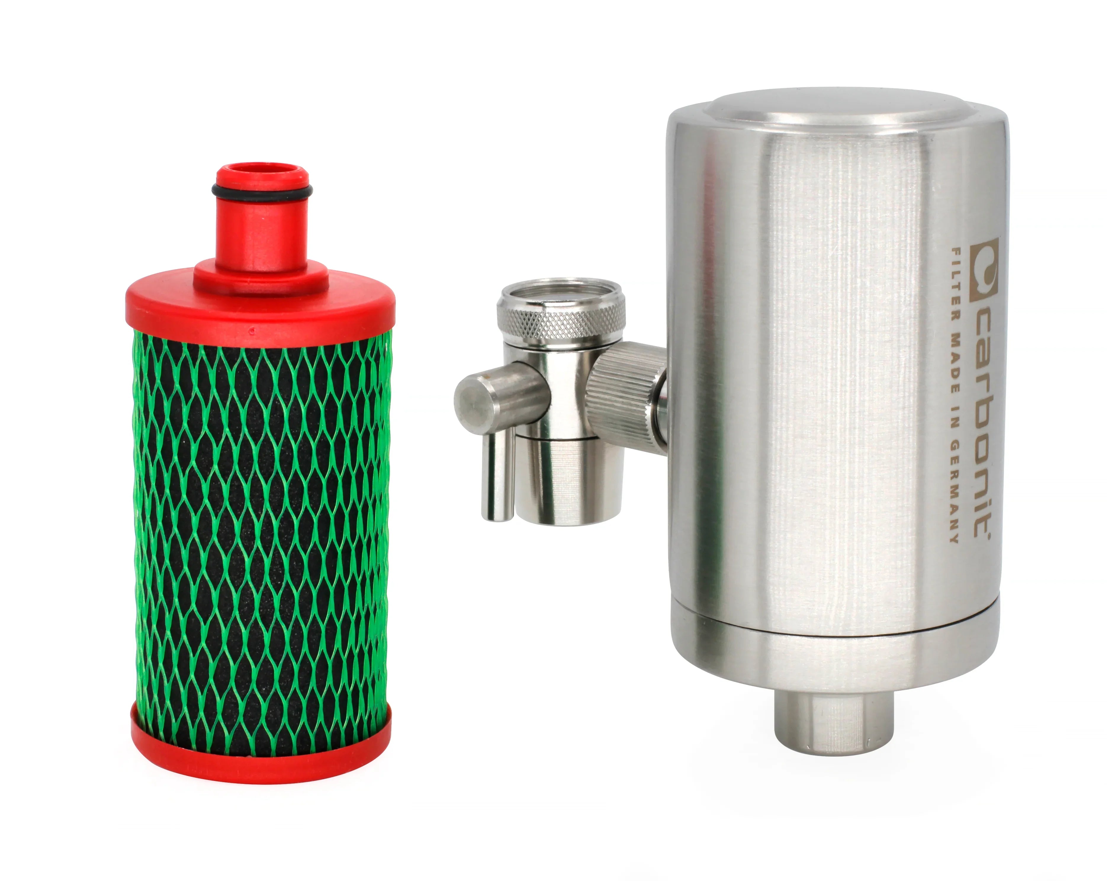 2025 Carbonit GO travel inox – Filtro de agua portátil de acero inoxidable para viajes