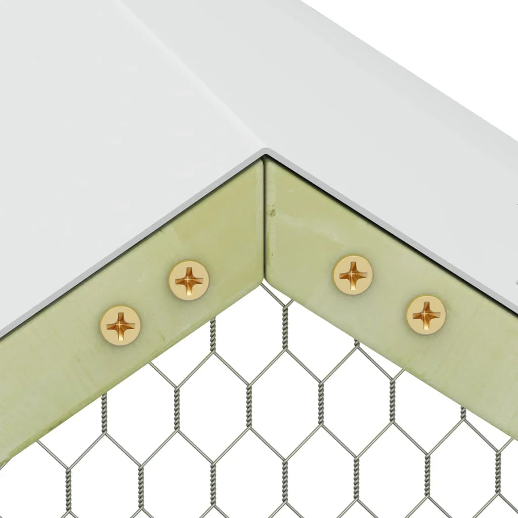 2025 Gallinero de madera impregnada 3 x 1,5 x 2 m – Recinto seguro para aves y pequeños animales