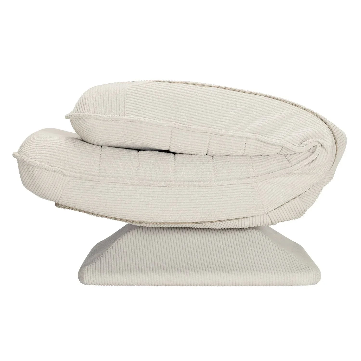 2025 Sillón relax Korsika en terciopelo acanalado