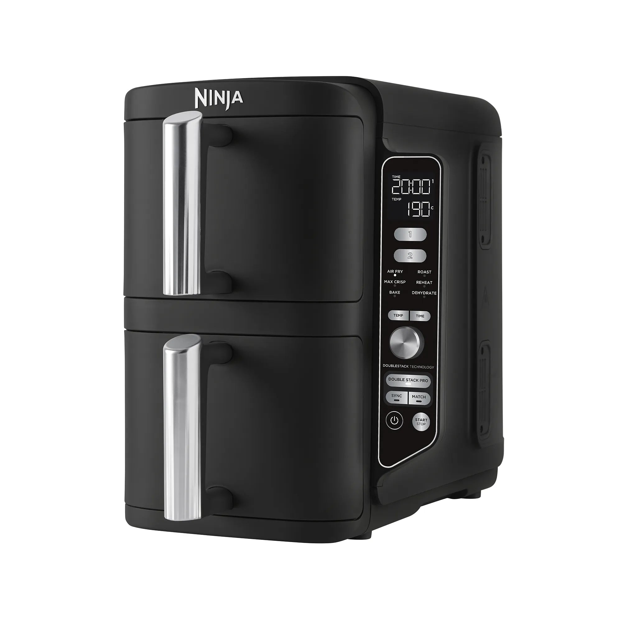 2025 Freidora de aire Ninja DoubleStack™ XXXL 9,5 L con 2 cajones