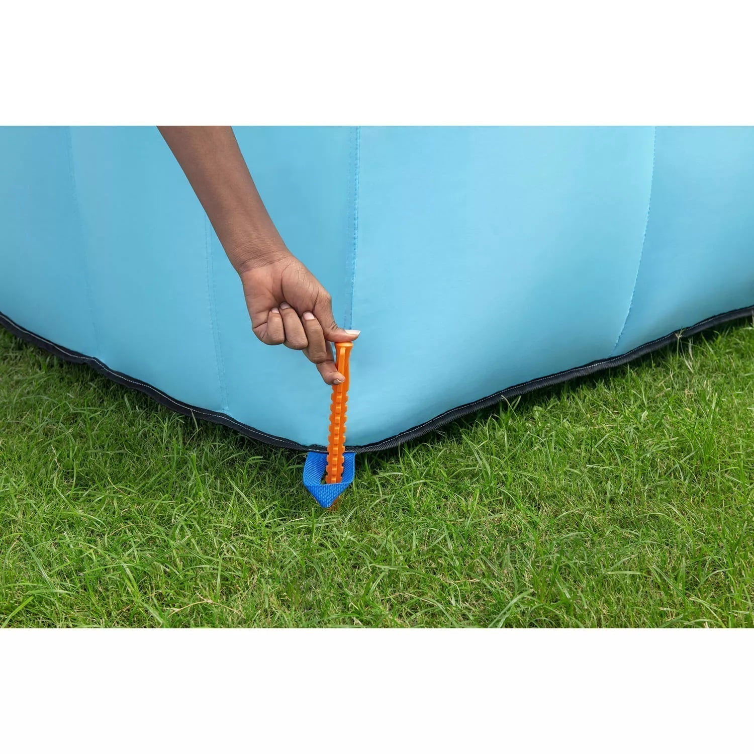 Up, In and Over Wonder Hoops Parque Inflable de 10' con Casa de Rebote, Baloncesto y Tobogán. 126