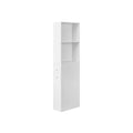 Armario de Baño Alto Moderno Blanco Clásico