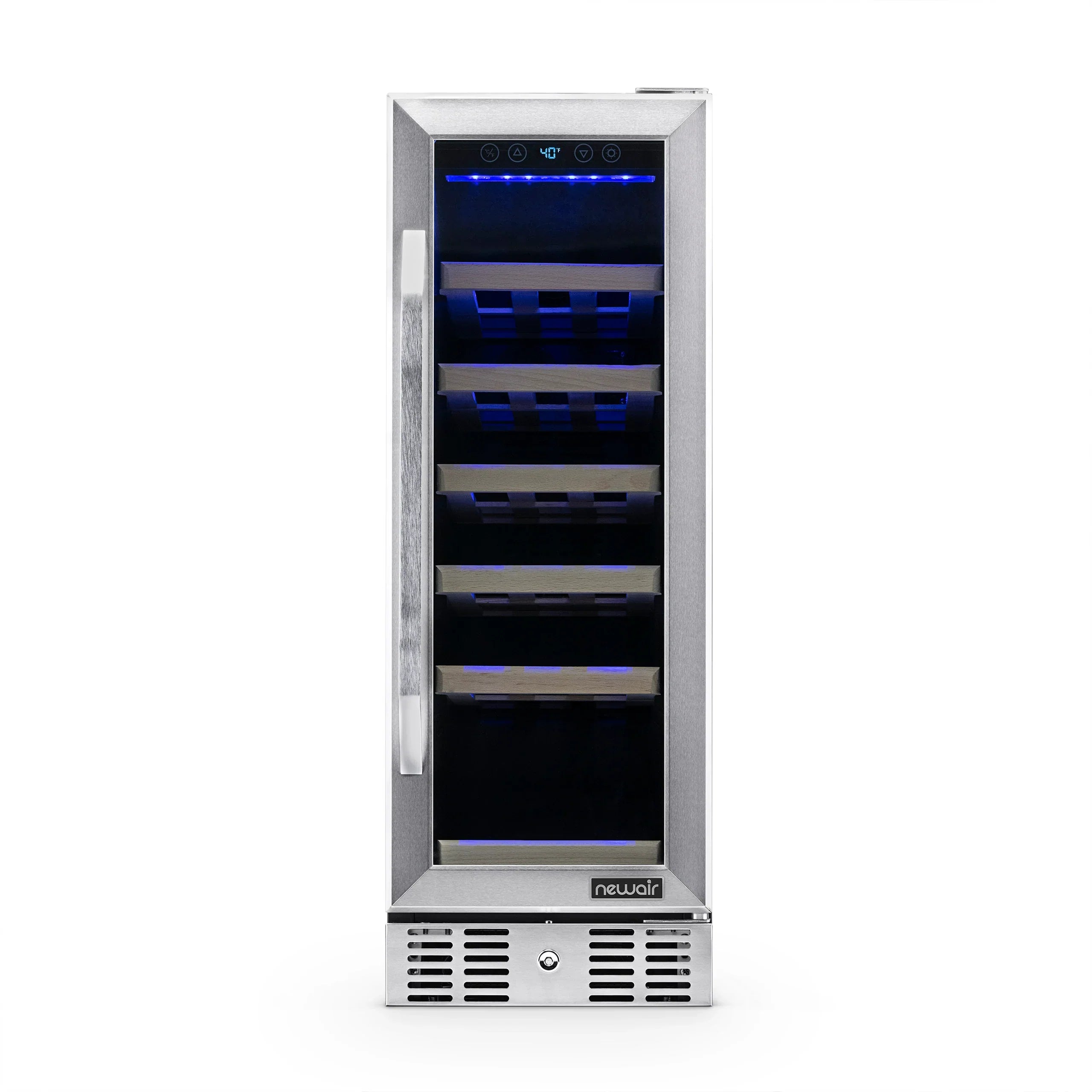 2025 Refrigerador de Vinos Empotrable Newair – Acero Inoxidable