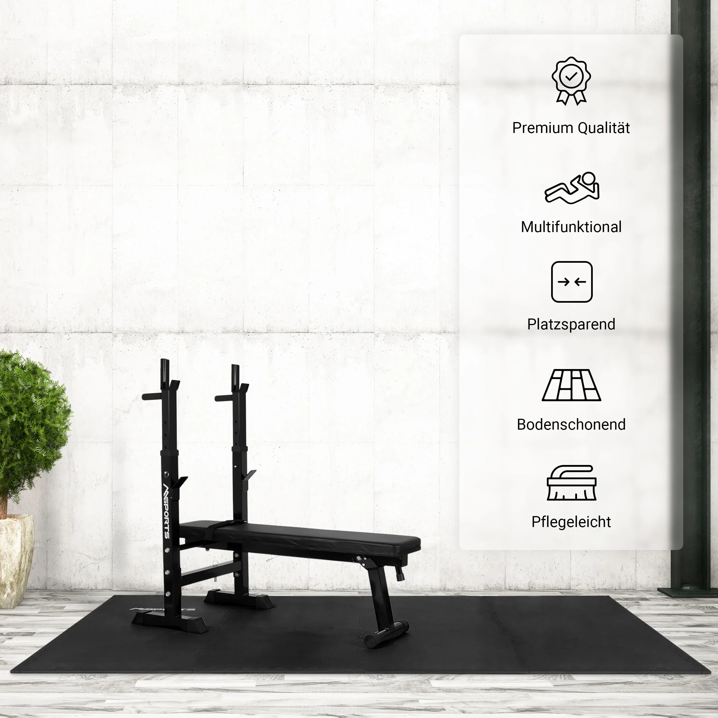 2025 Set de gimnasio básico para el hogar