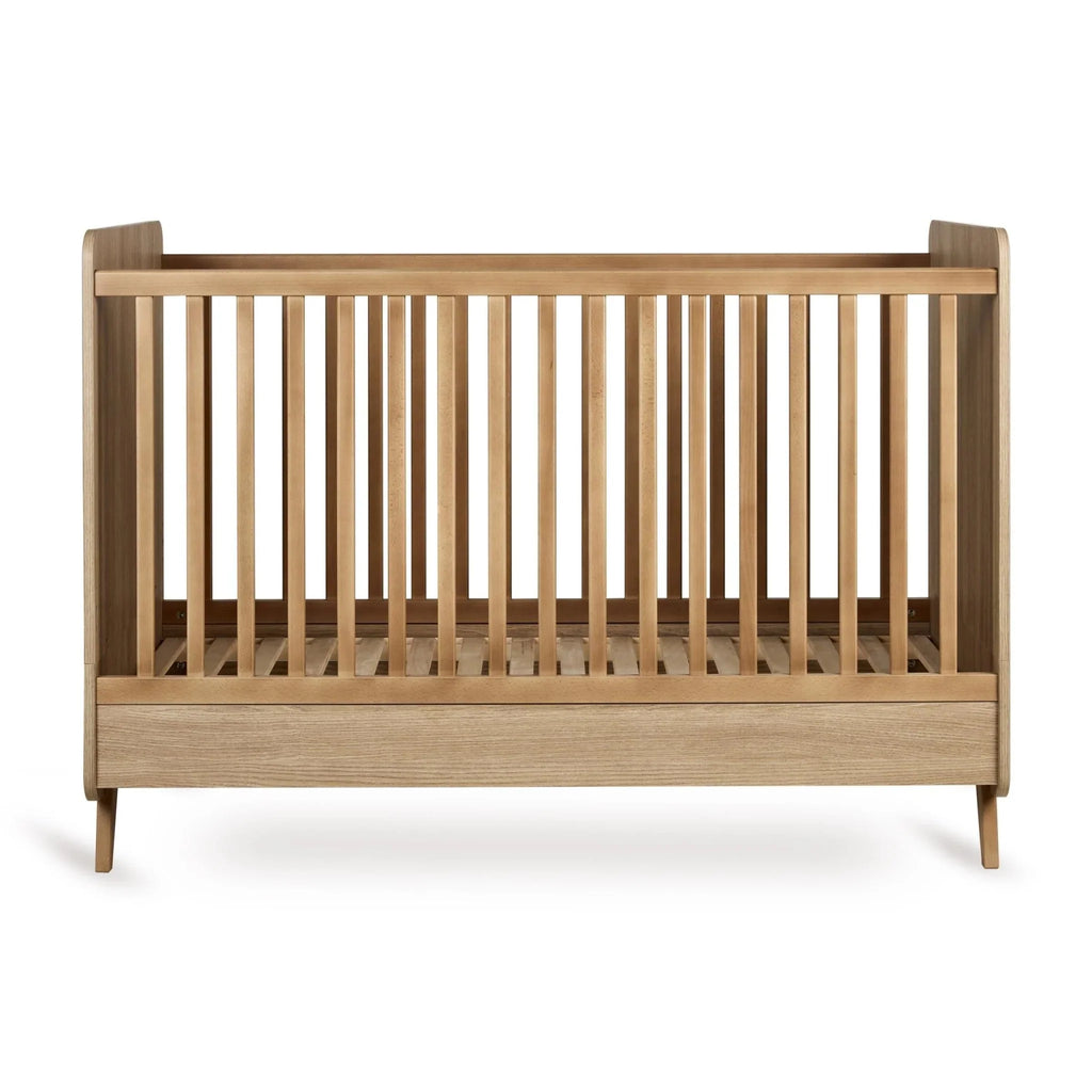 2025 Cuna Loft – Honey Ash 140x70 cm (conversión posible a cama infantil 140x70 cm)