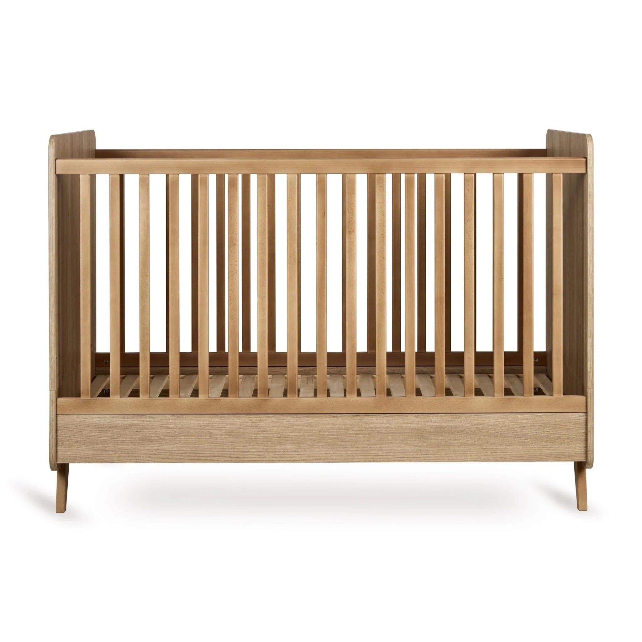 2025 Cuna Loft – Honey Ash 140x70 cm (conversión posible a cama infantil 140x70 cm)