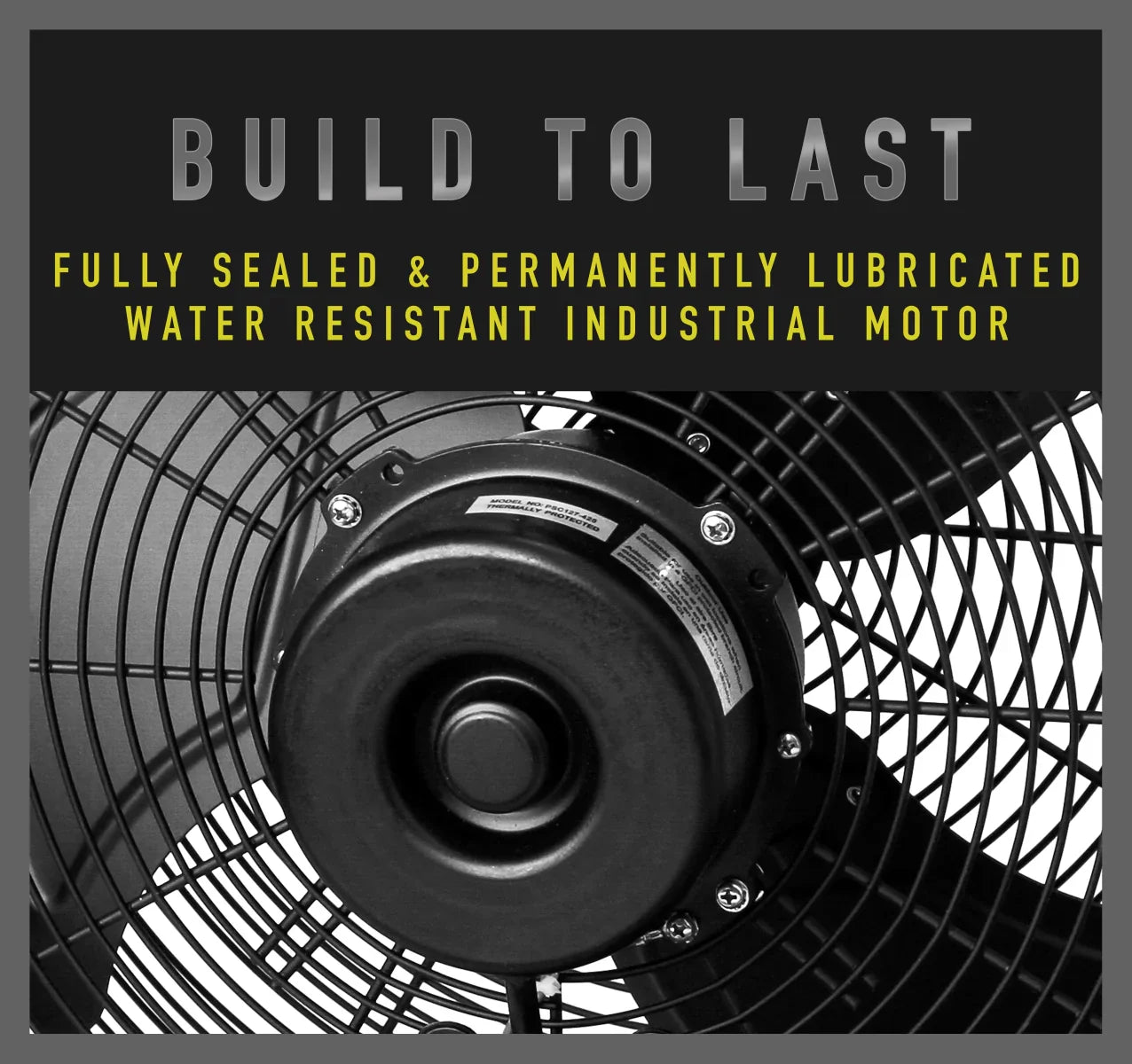 2025 ILG8E18-15 - Ventilador mural iLIVING de 18" resistente a la intemperie con velocidad variable para uso interior y exterior, calidad industrial para terraza, invernadero, garaje, taller y rampa de carga, 6360 CFM, negro