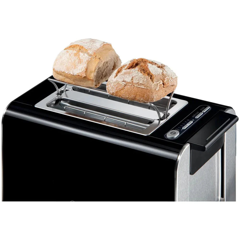 2025 Tostadora Bosch Styline TAT8613NGB para 2 Rebanadas – Negra