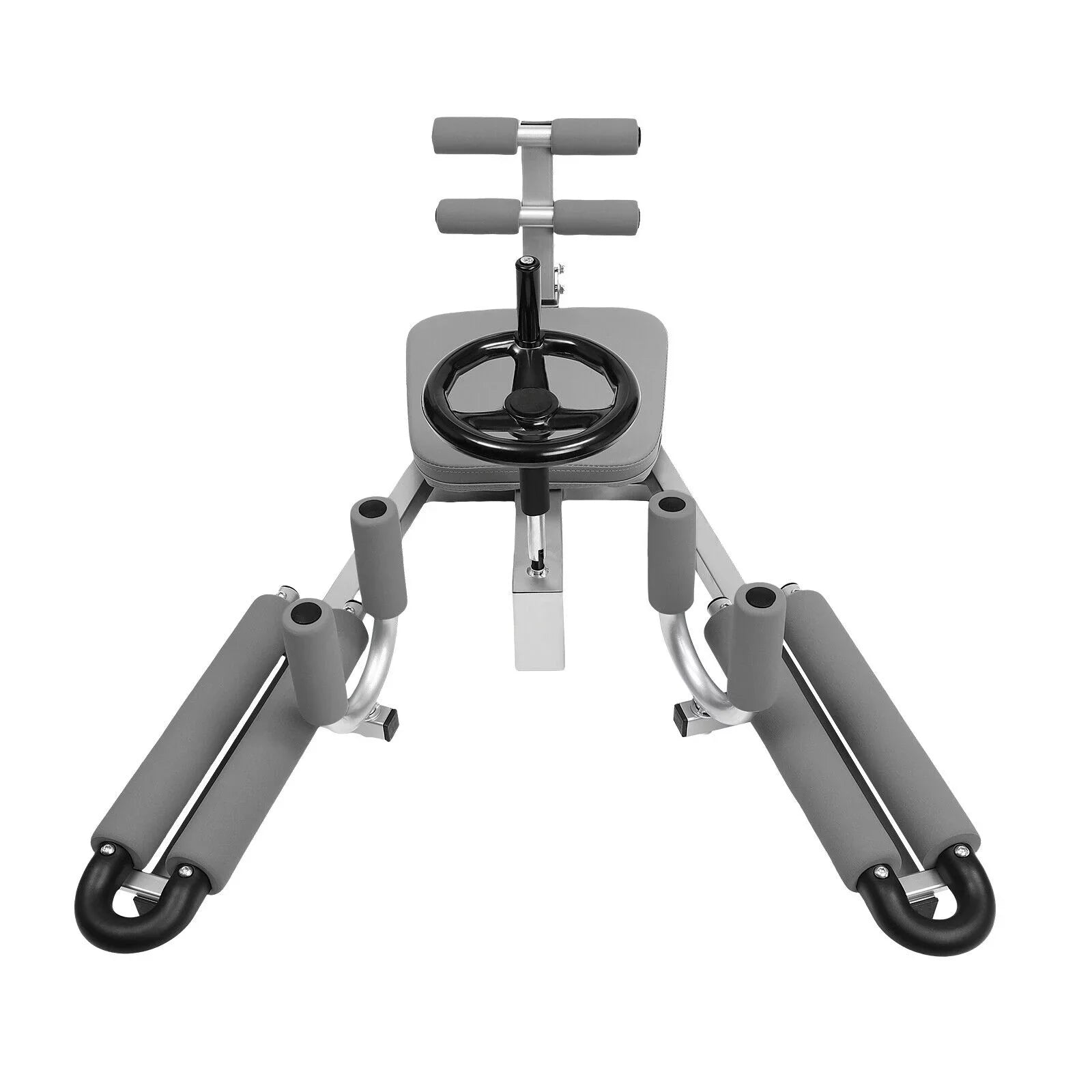 Dispositivo profesional de estiramiento de piernas con capacidad de carga de 150 kg, equipo robusto para el hogar y el gimnasio.