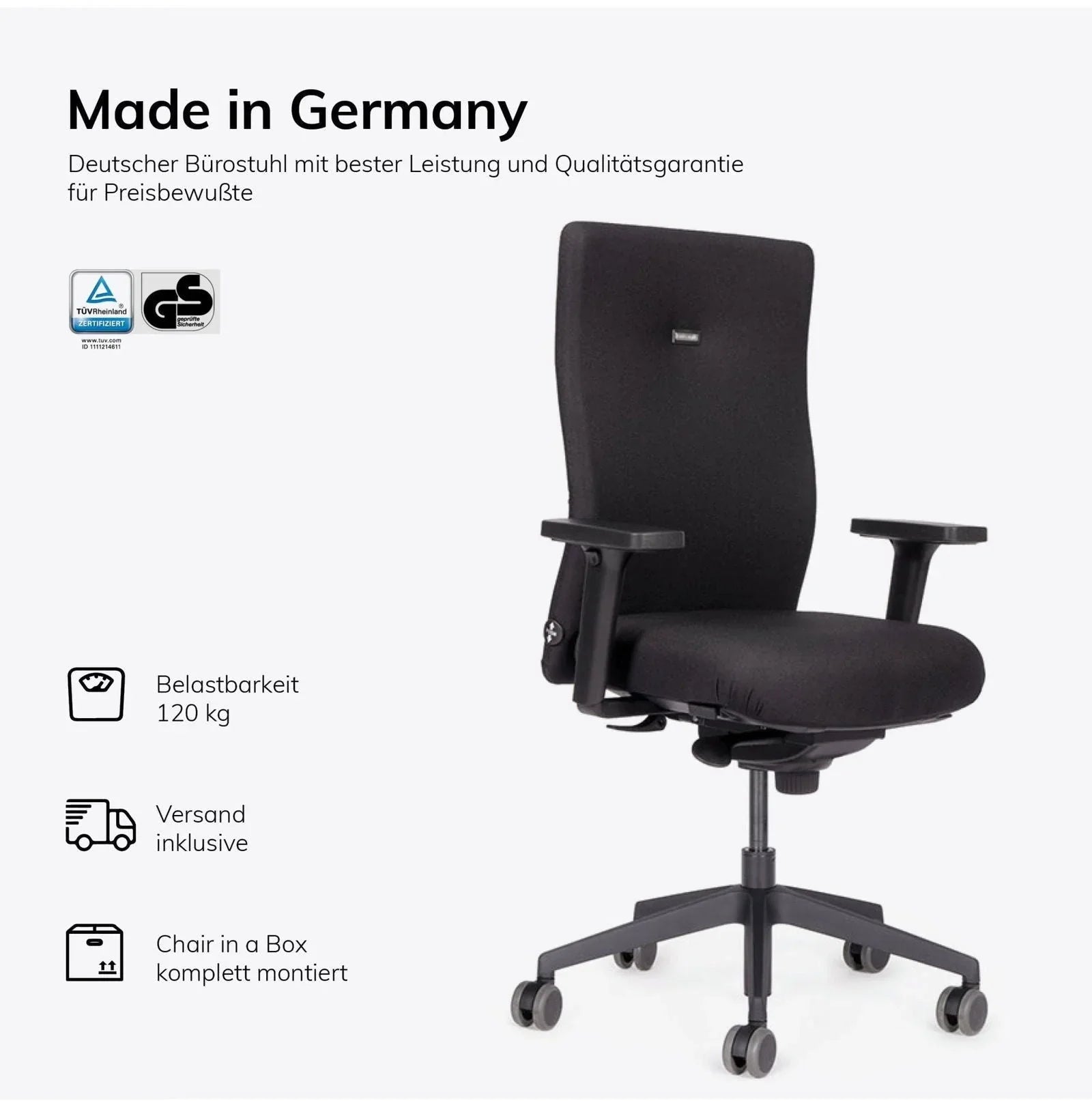 2025 Silla de Oficina Ergonómica lento AG10 StartUP con Brazos – Garantía de 30 Años