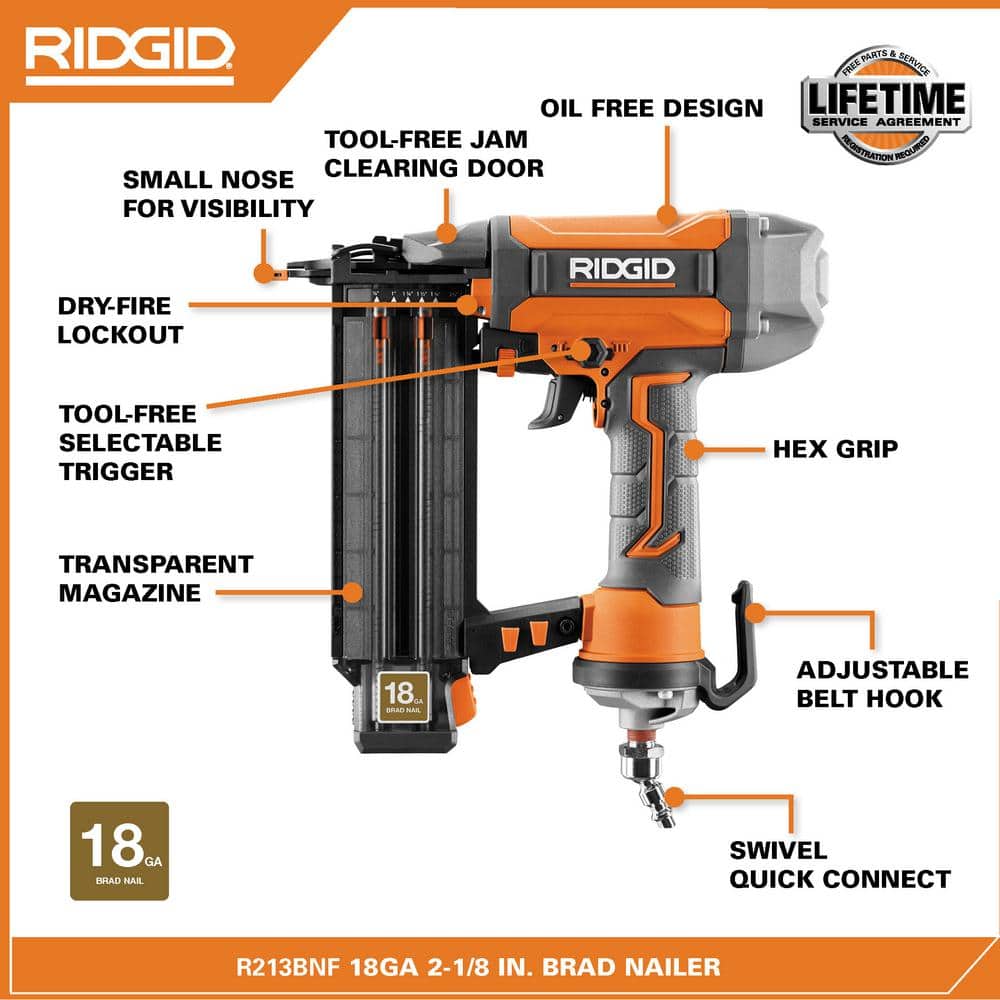 Presentación del kit combo R69603FK con compresor de 6 galones y 3 herramientas