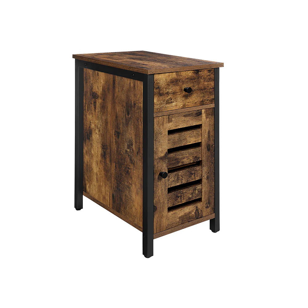 2025 Mesa auxiliar de 30 cm con cajón